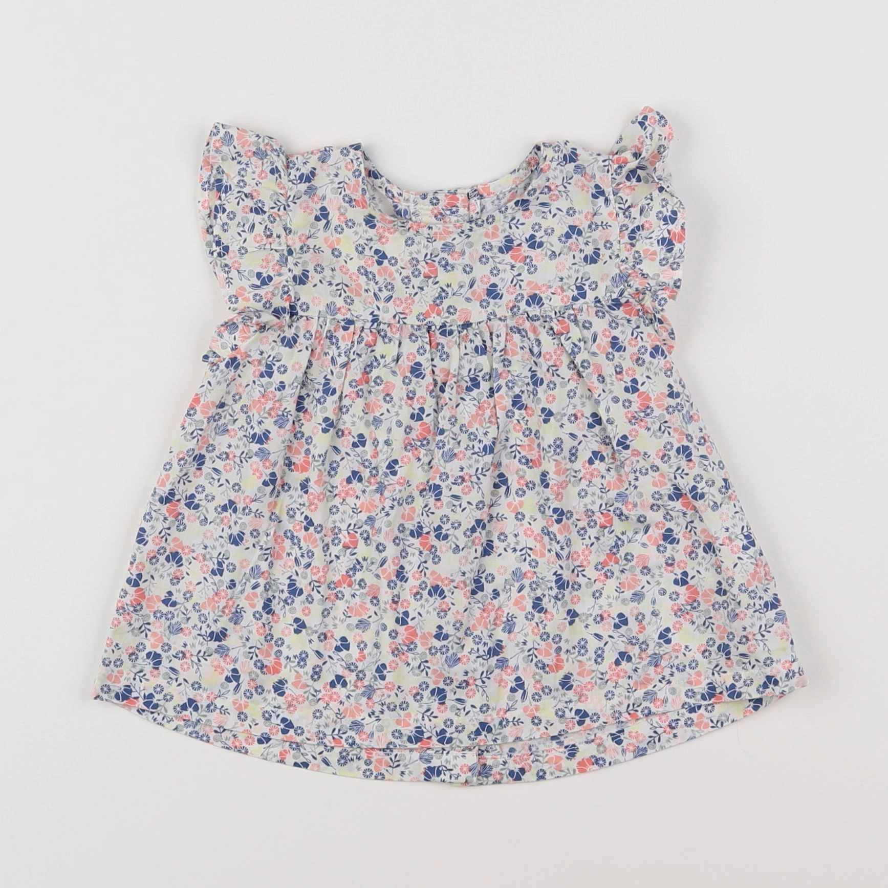 Vertbaudet - blouse multicolore - 9 mois
