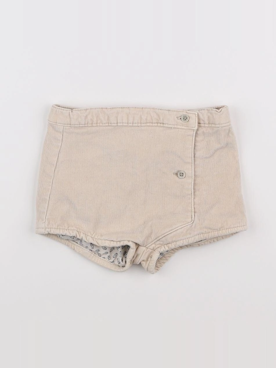Gocco - short beige - 12/18 mois