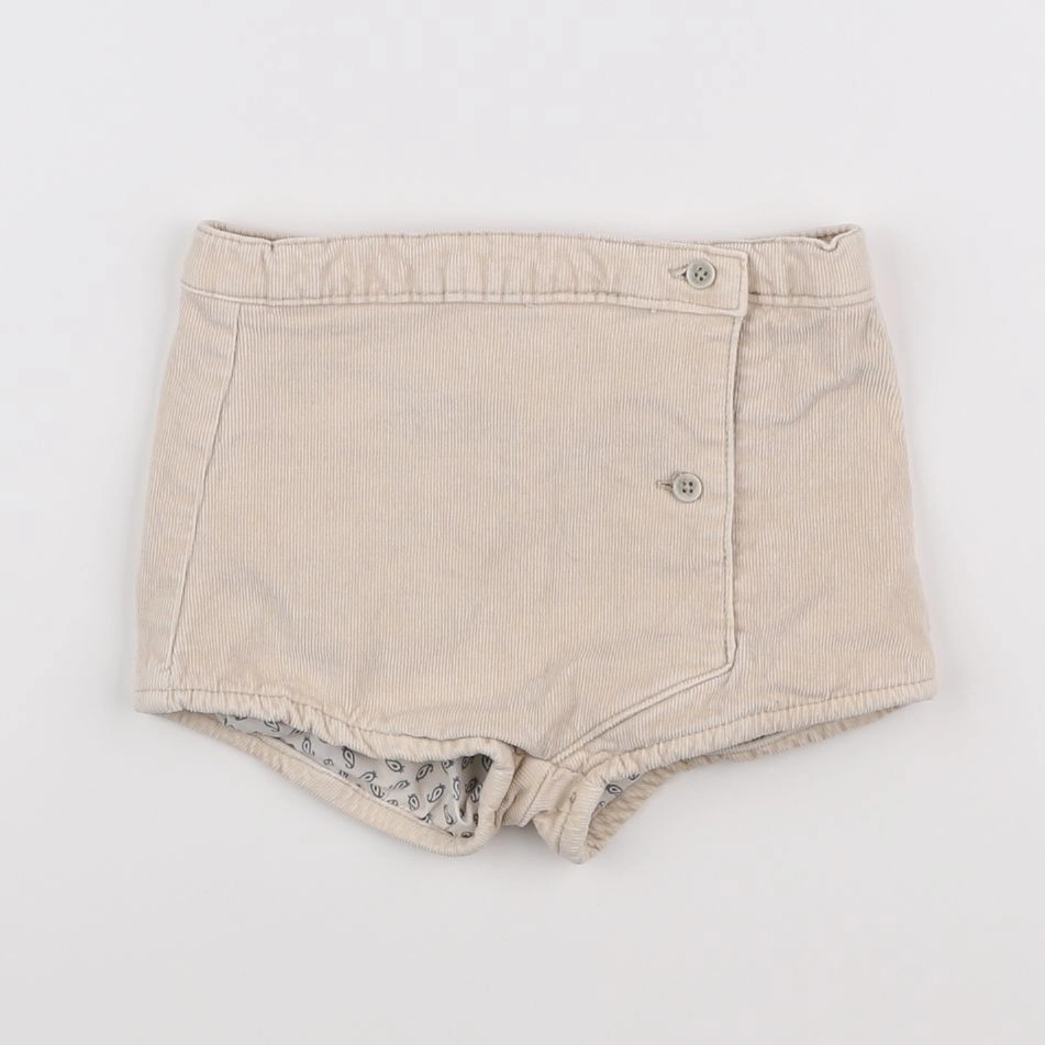 Gocco - short beige - 12/18 mois