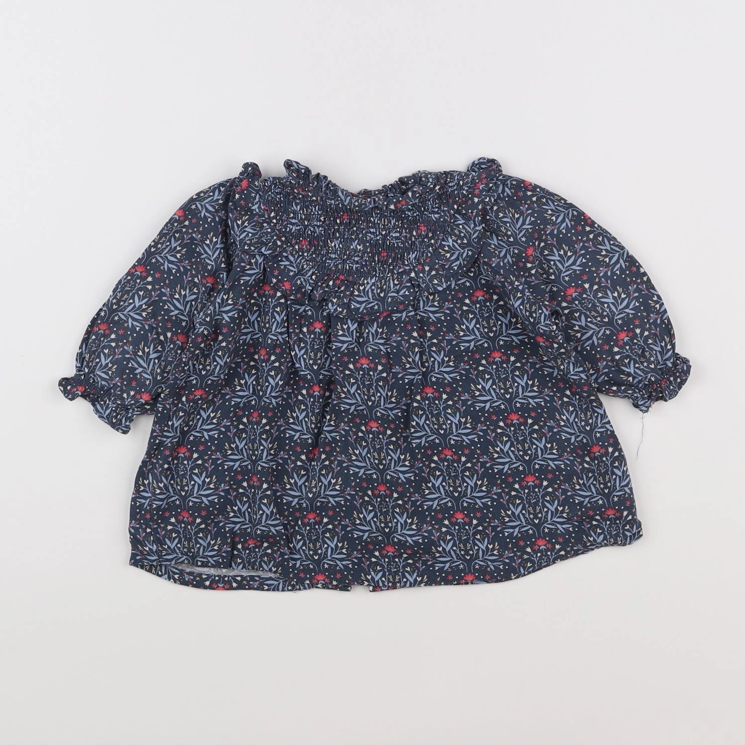Vertbaudet - robe bleu - 3 mois