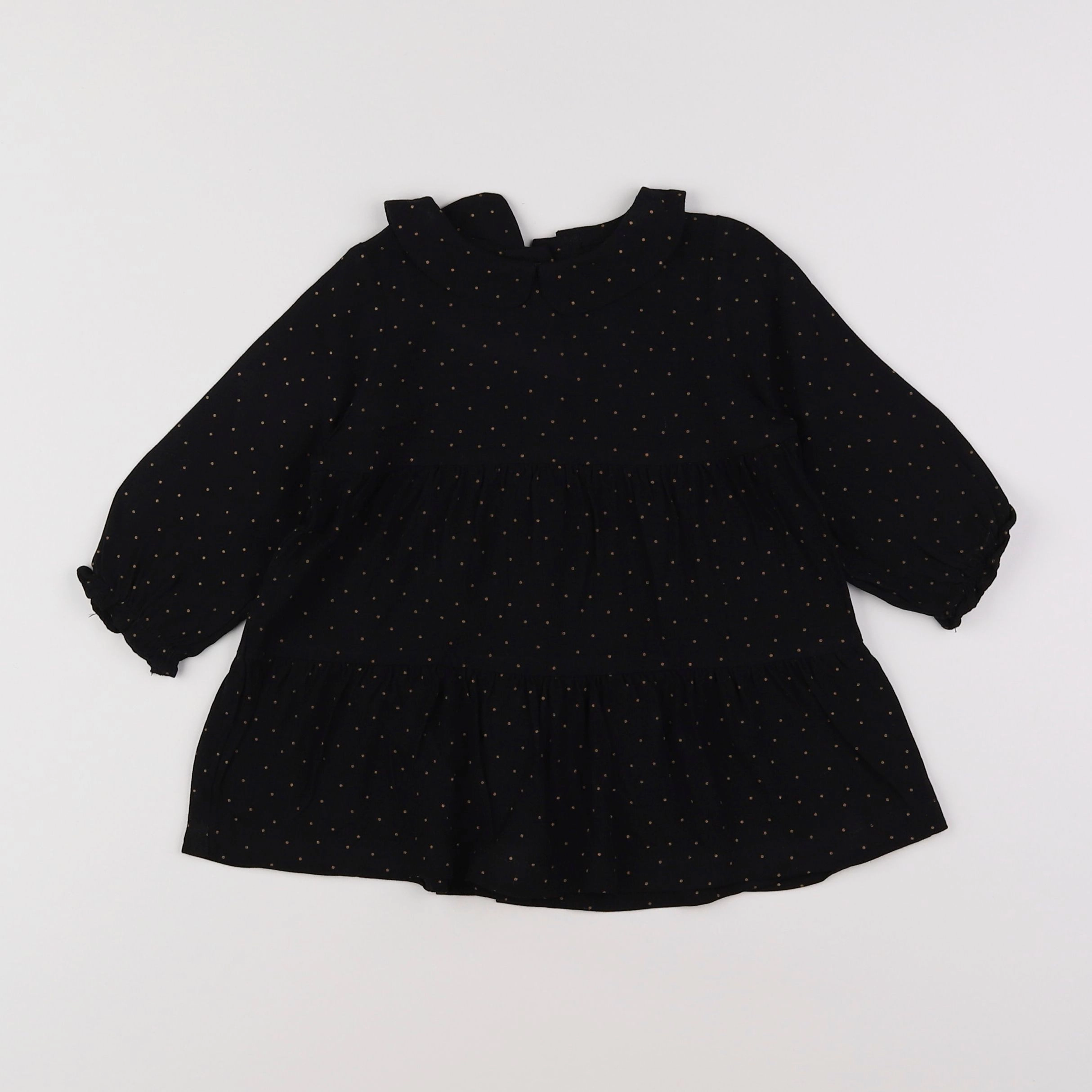 Vertbaudet - robe bleu - 9 mois