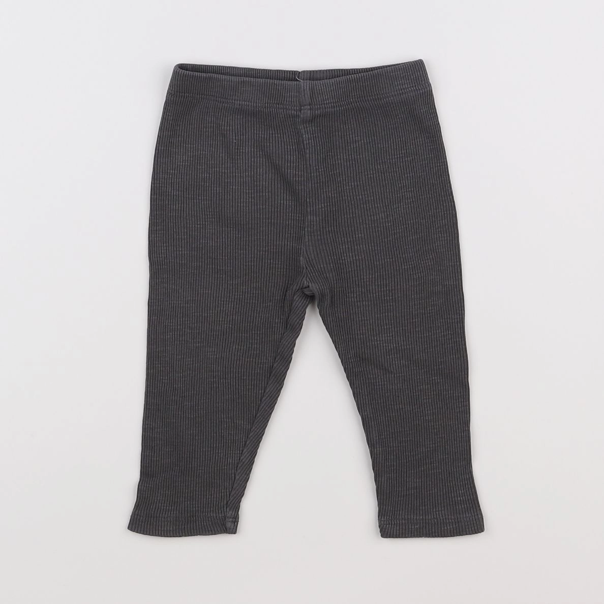Vertbaudet - pantalon gris - 12 mois