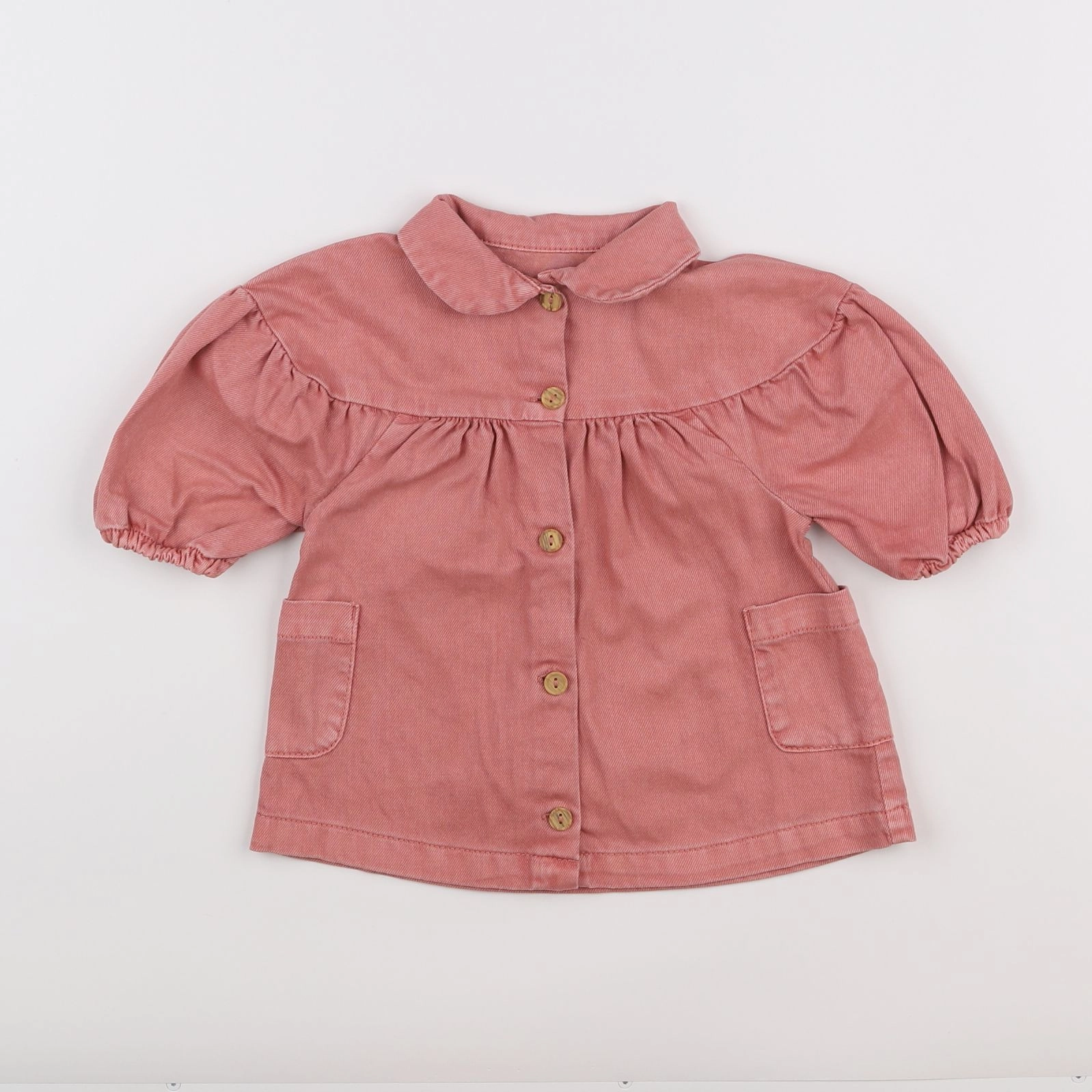 Vertbaudet - robe rose - 6 mois