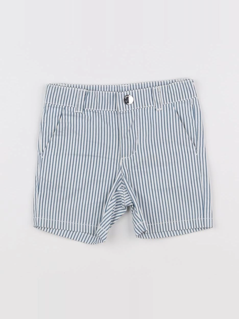 Jacadi - short blanc, vert - 6 mois