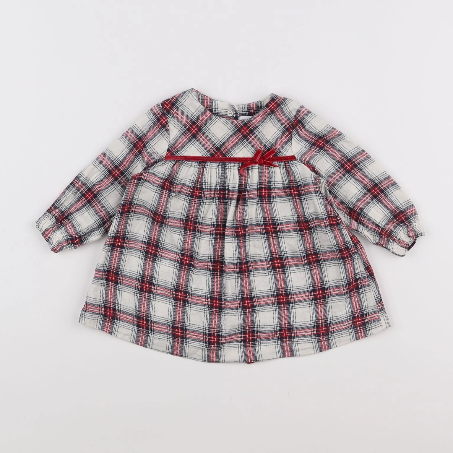 Vertbaudet - robe multicolore - 6 mois