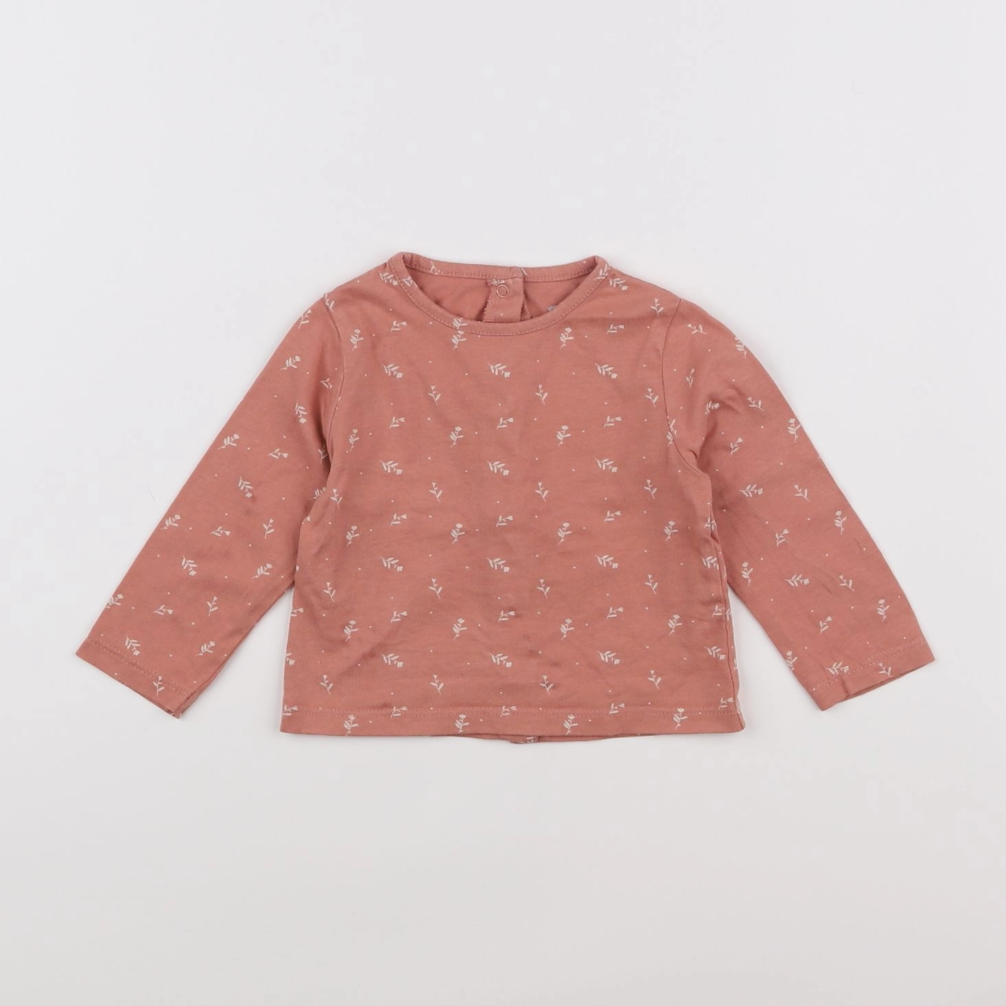 Vertbaudet - tee-shirt rose - 6 mois