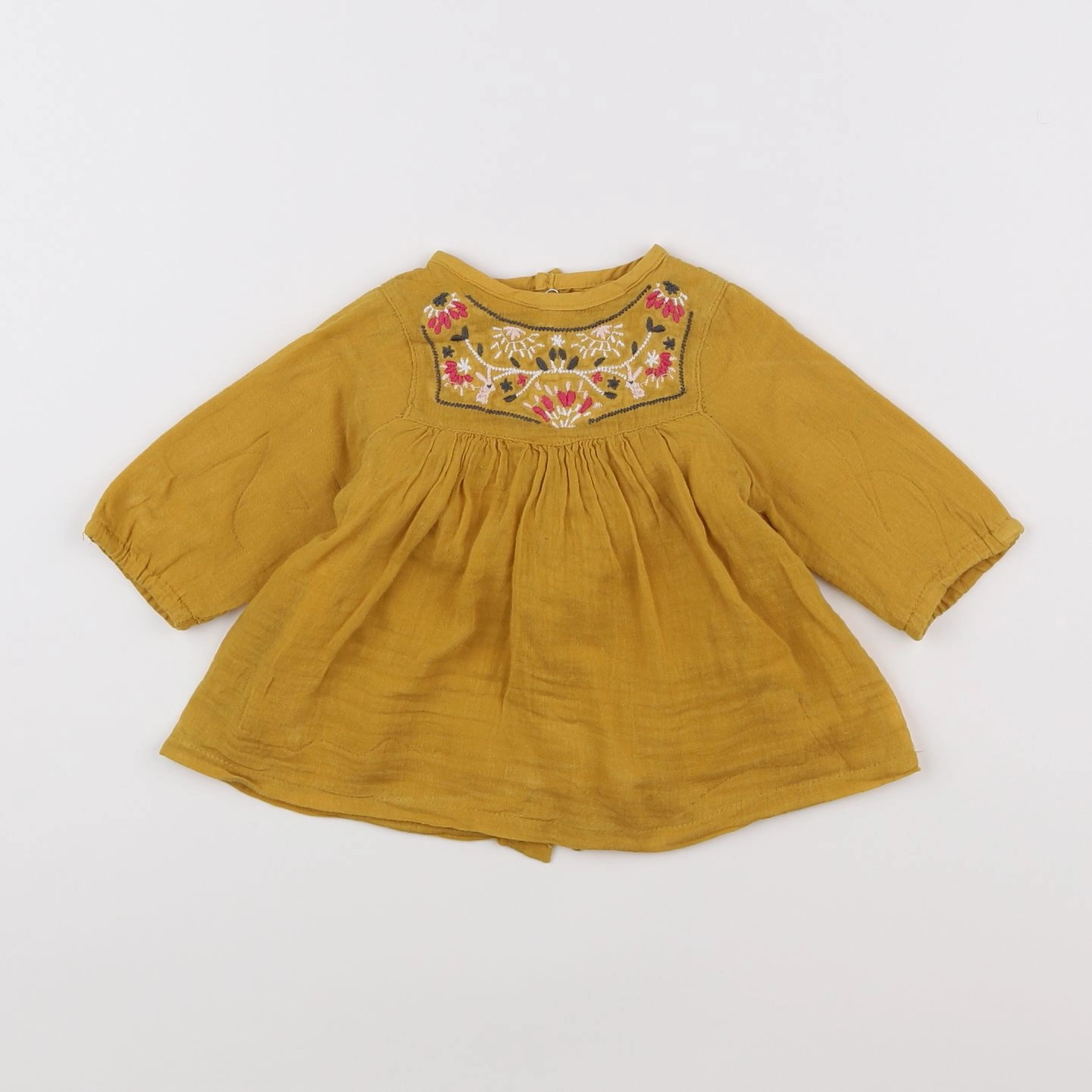 Vertbaudet - robe jaune - 3 mois