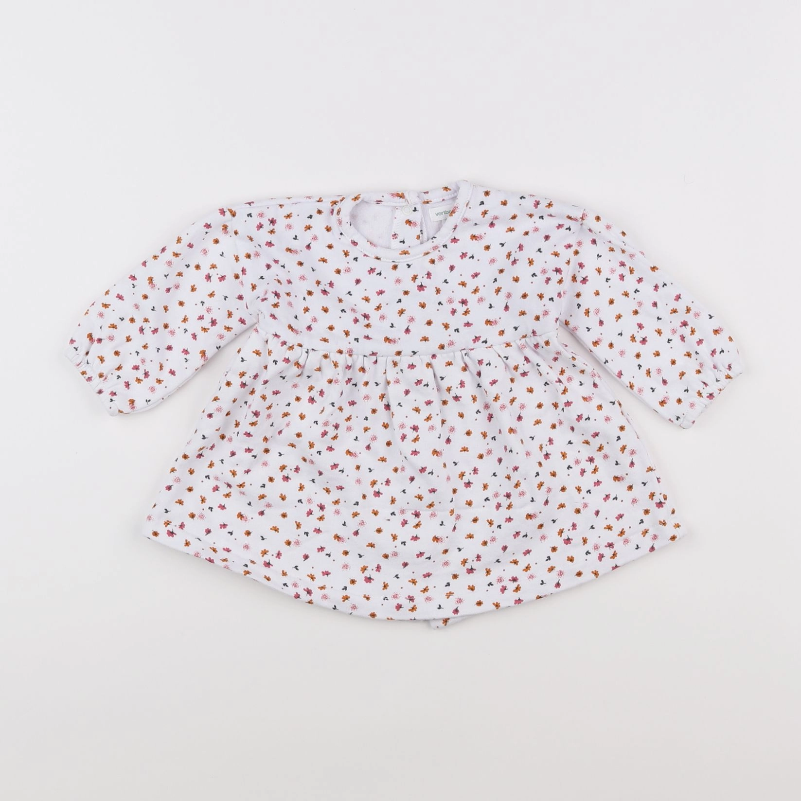 Vertbaudet - robe multicolore - 6 mois