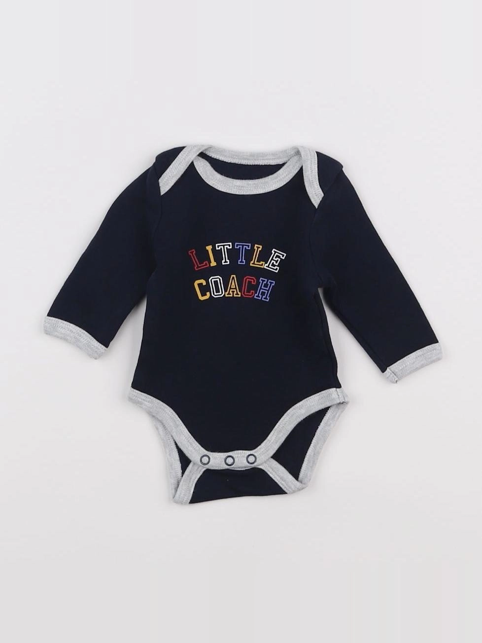 Vertbaudet - body bleu - 1 mois