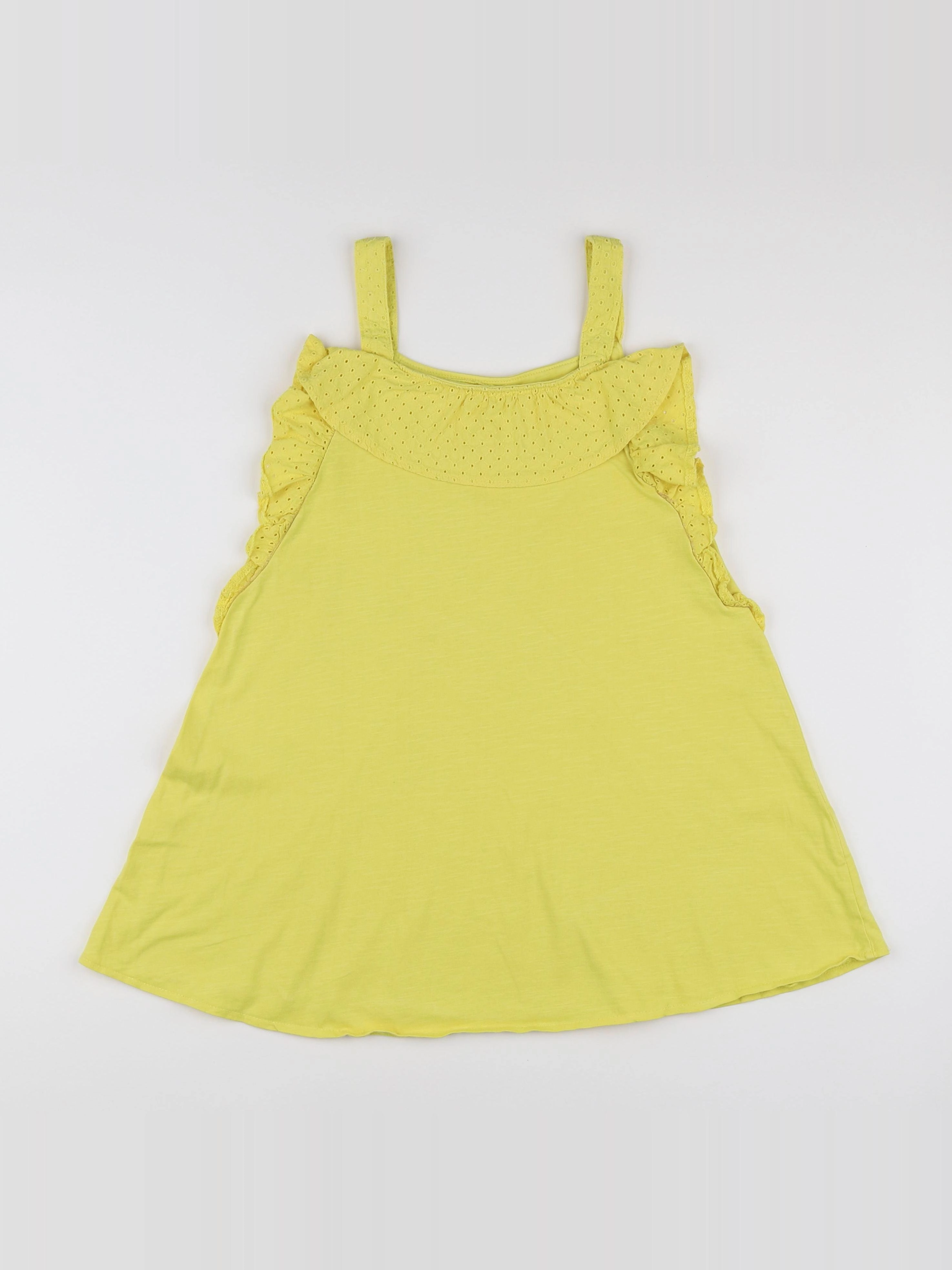 Vertbaudet - robe jaune - 8 ans
