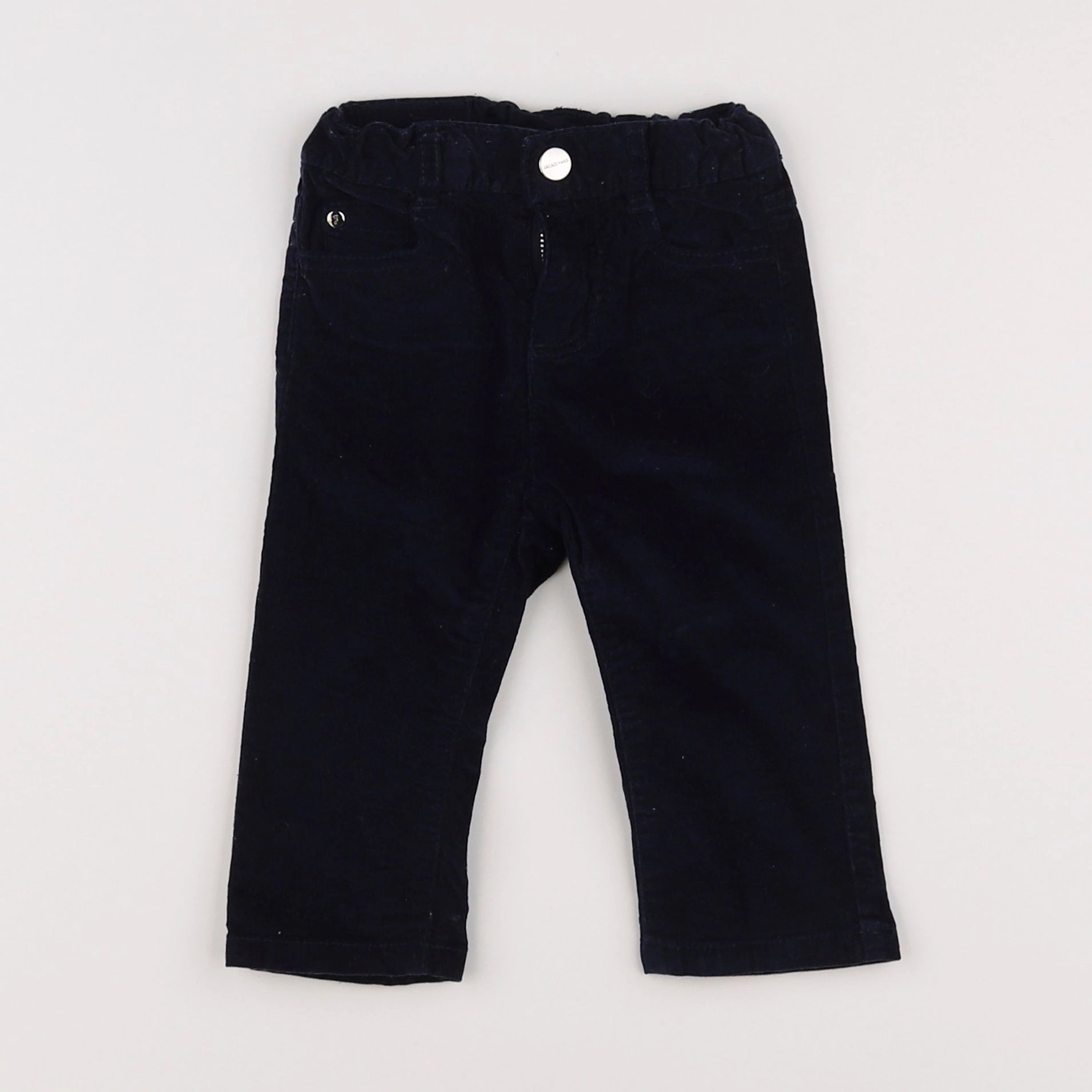 Jacadi - pantalon bleu - 12 mois