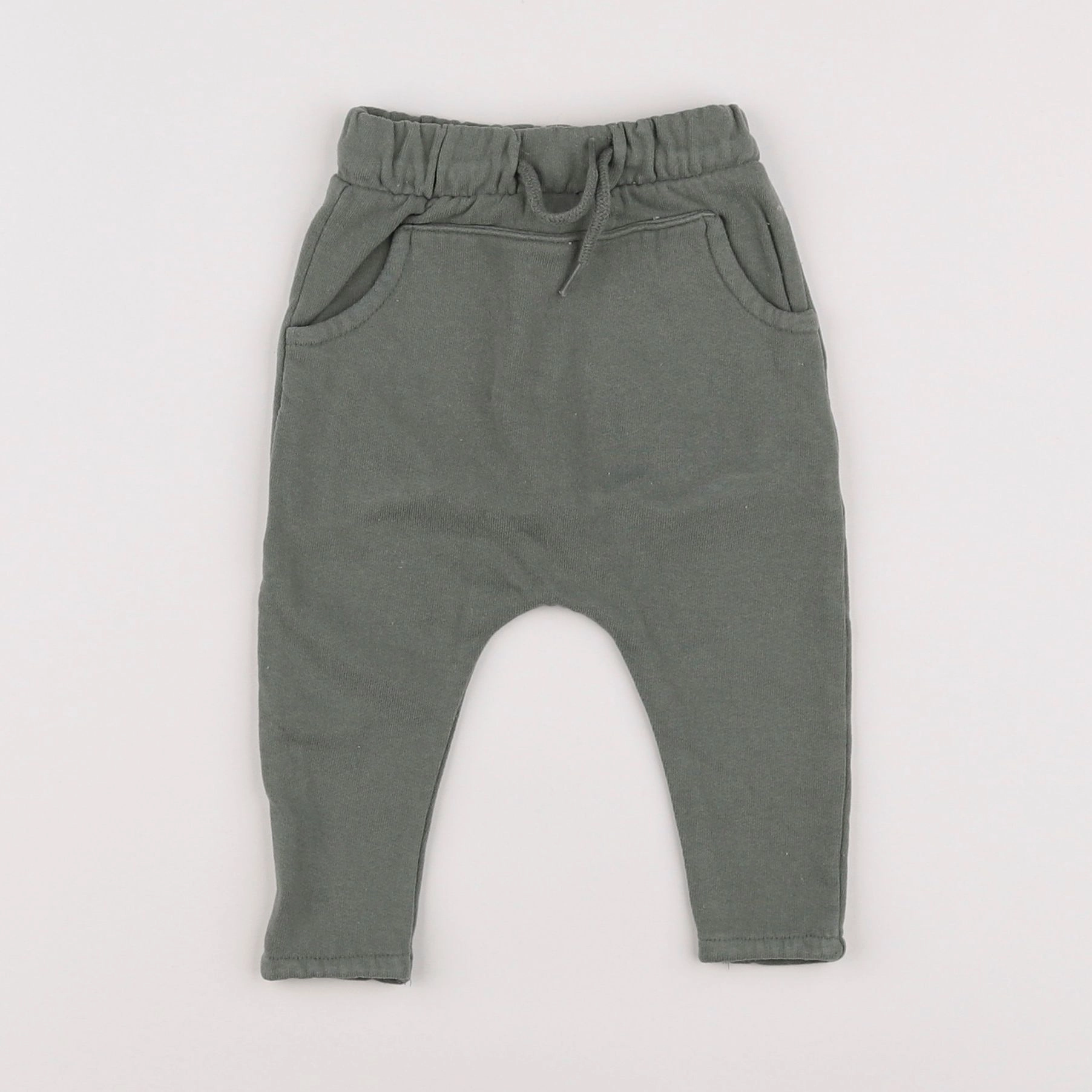 Vertbaudet - pantalon vert - 3 mois
