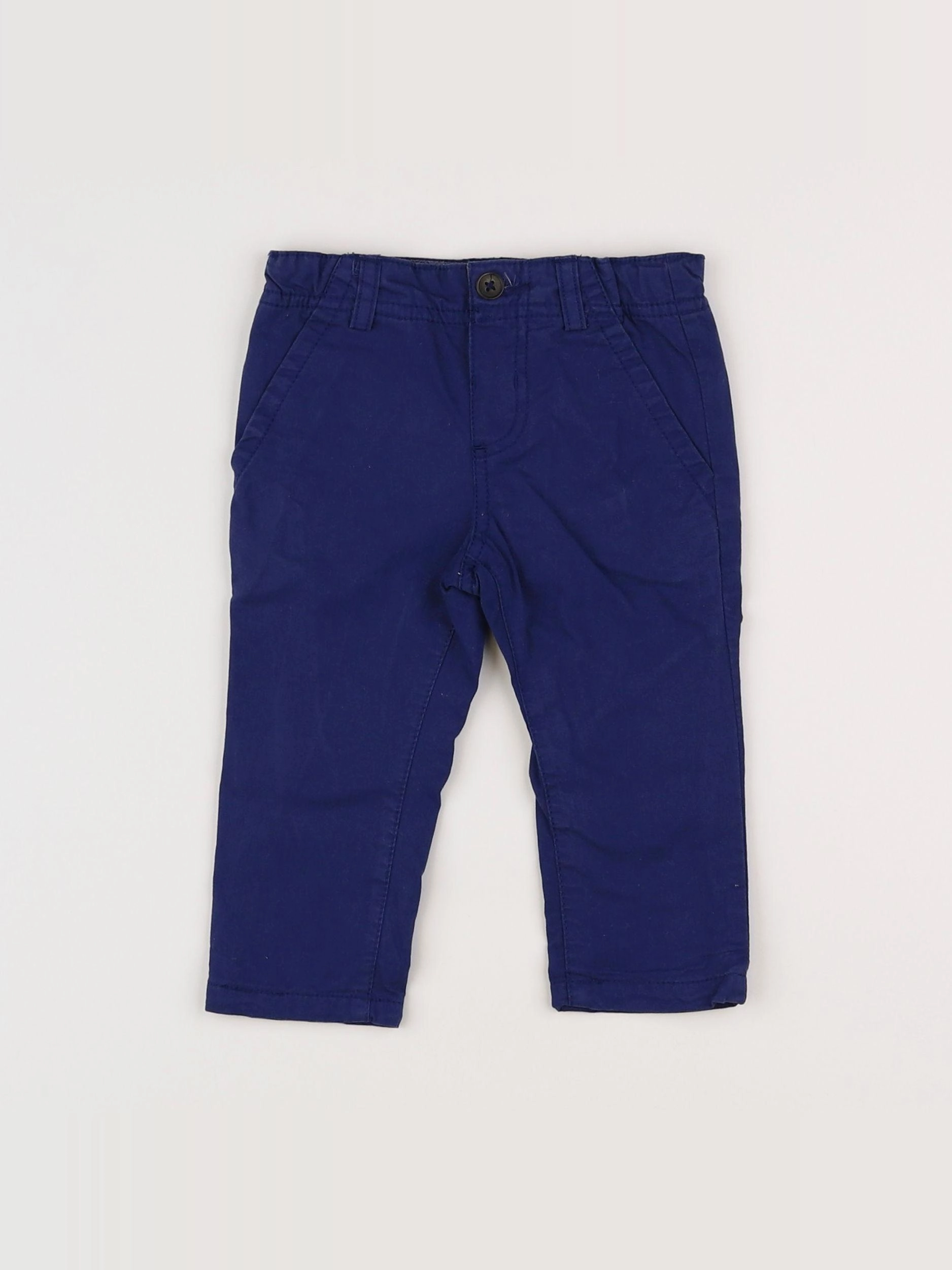 Boutchou - pantalon bleu - 6 mois