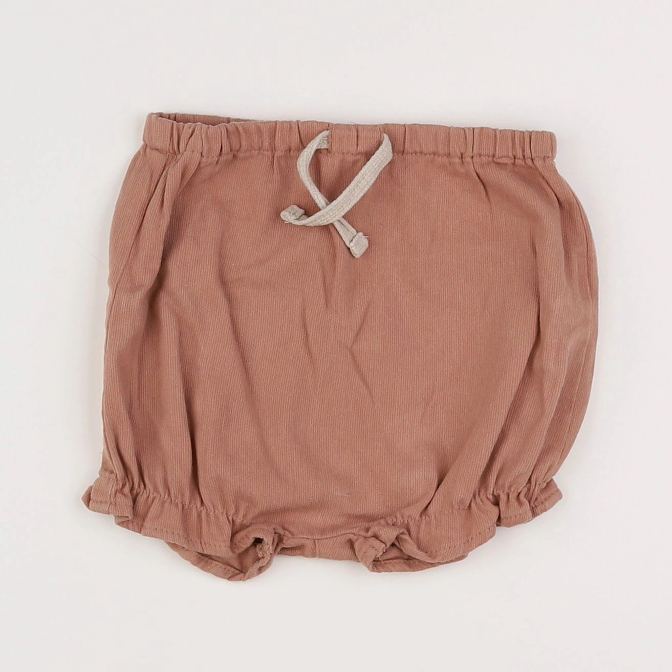 Zara - short marron - 9/12 mois