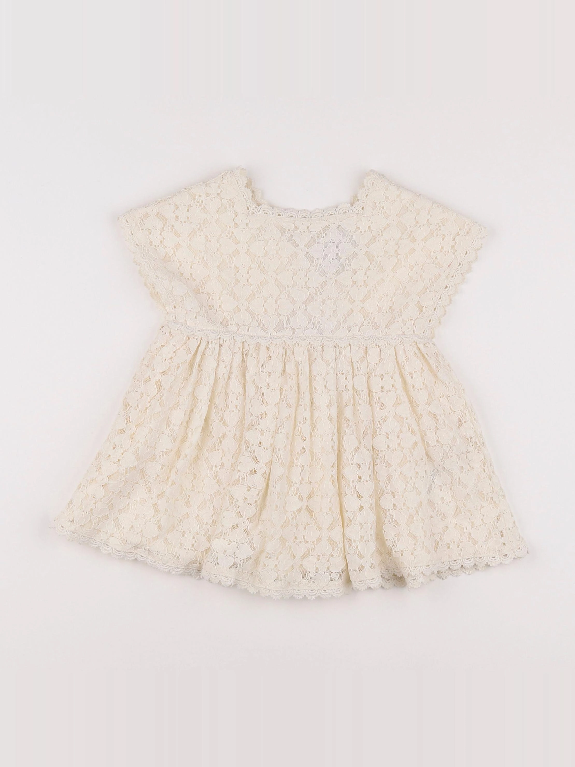 La Redoute - robe beige - 6 mois