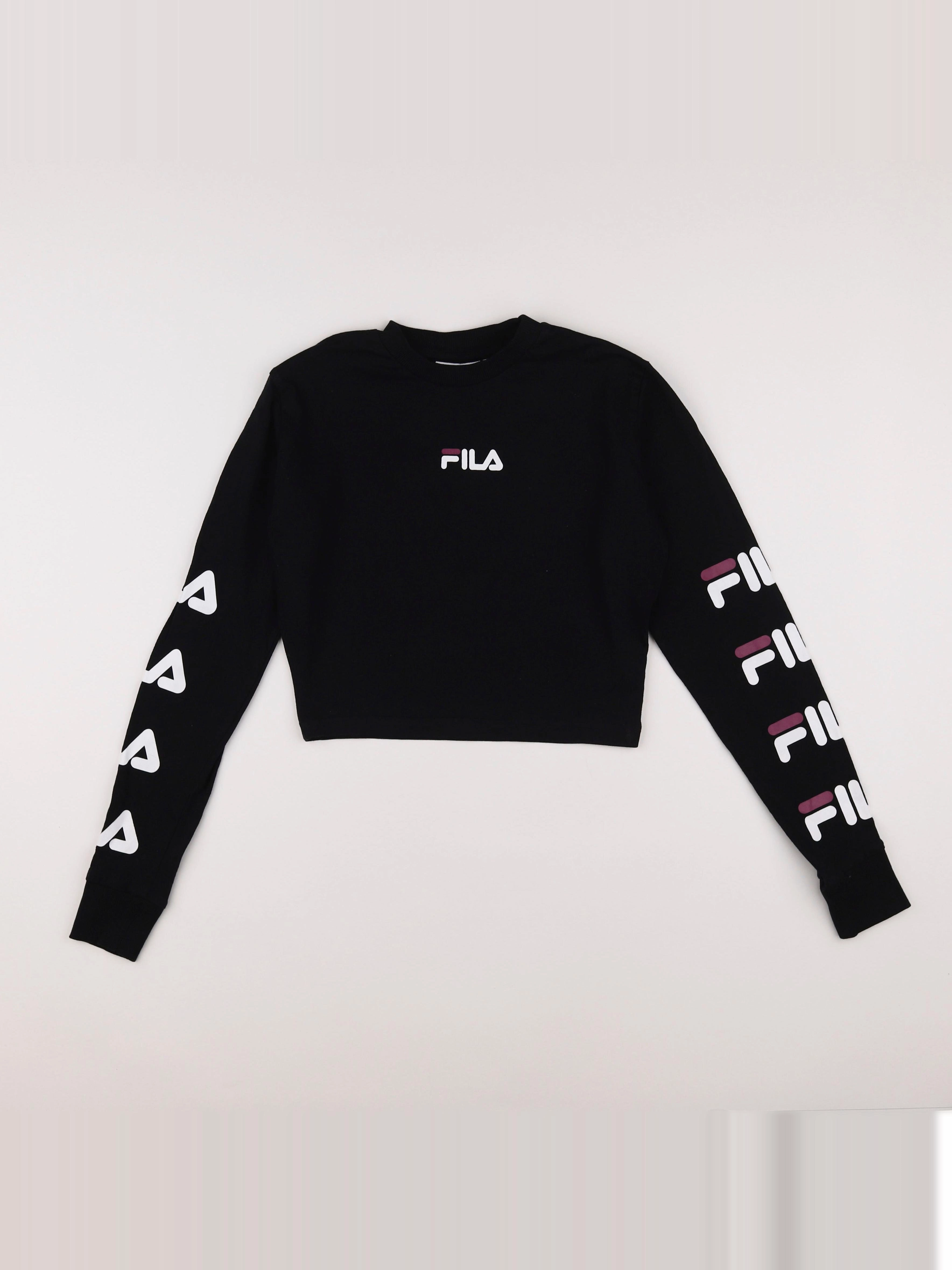 Fila - tee-shirt noir - 6 ans
