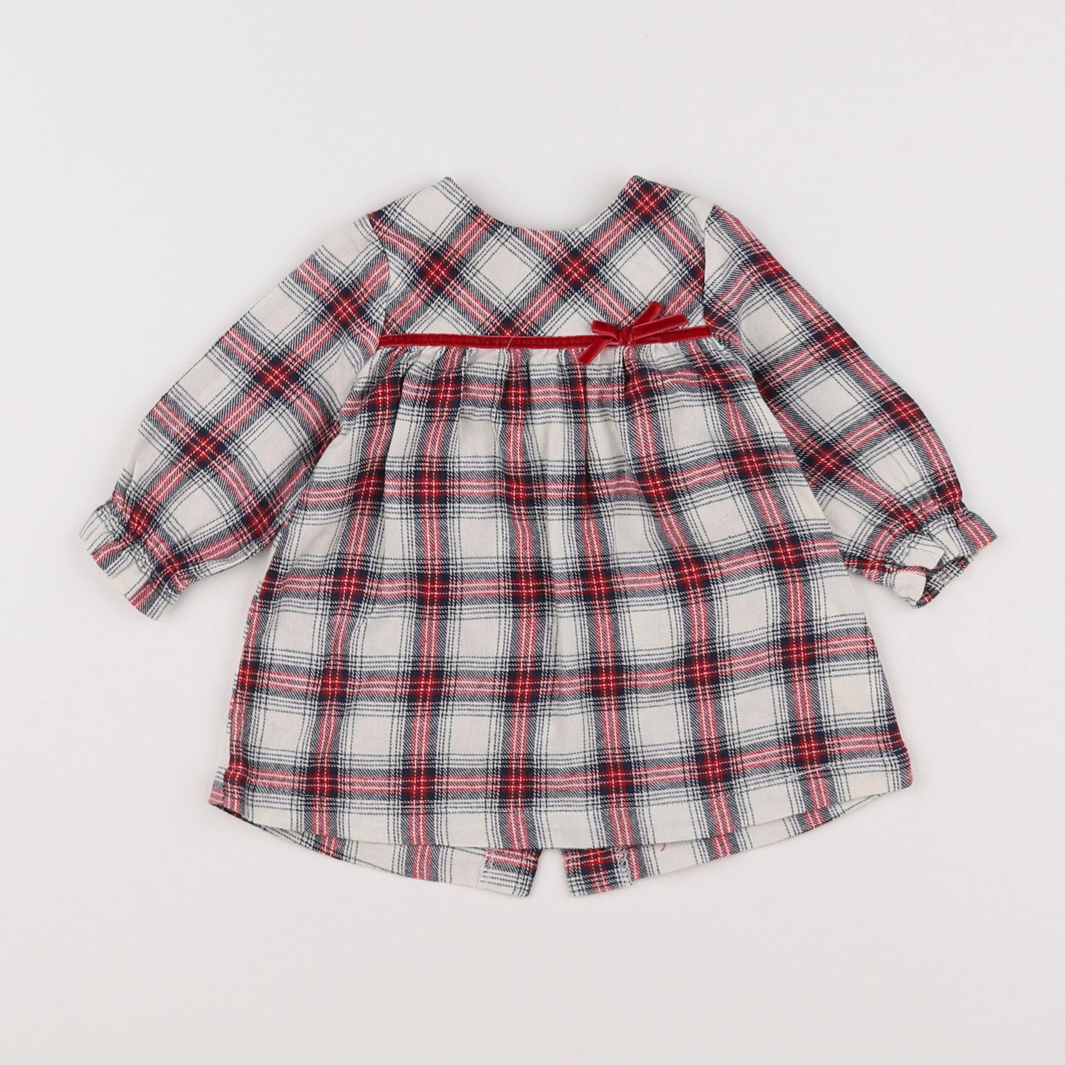 Vertbaudet - robe multicolore - 3 mois