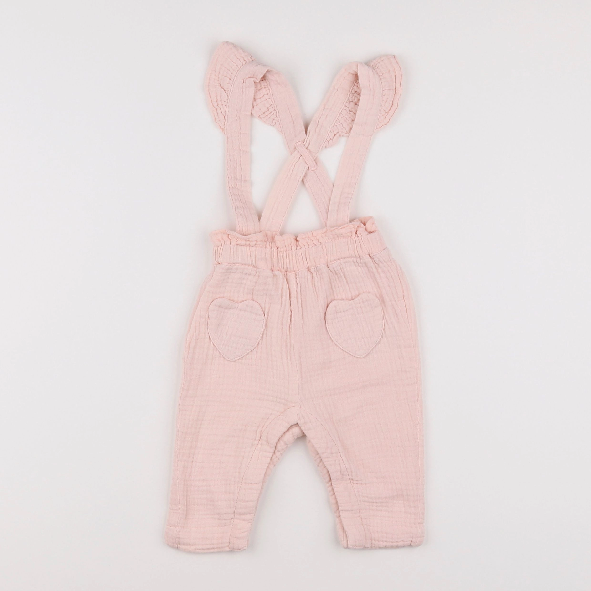 Vertbaudet - pantalon rose - 6 mois