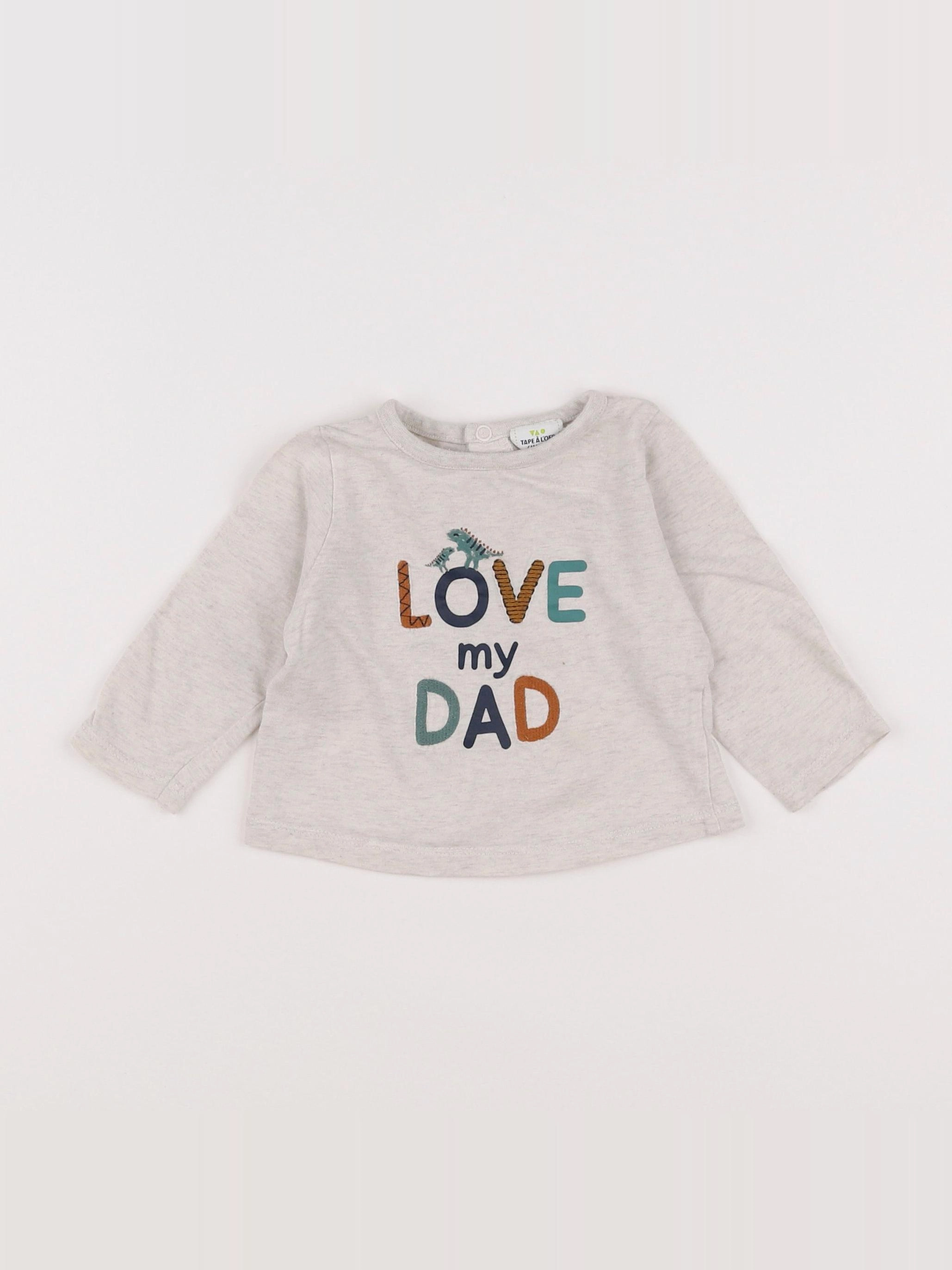 Tape à l'oeil - tee-shirt multicolore - 6 mois