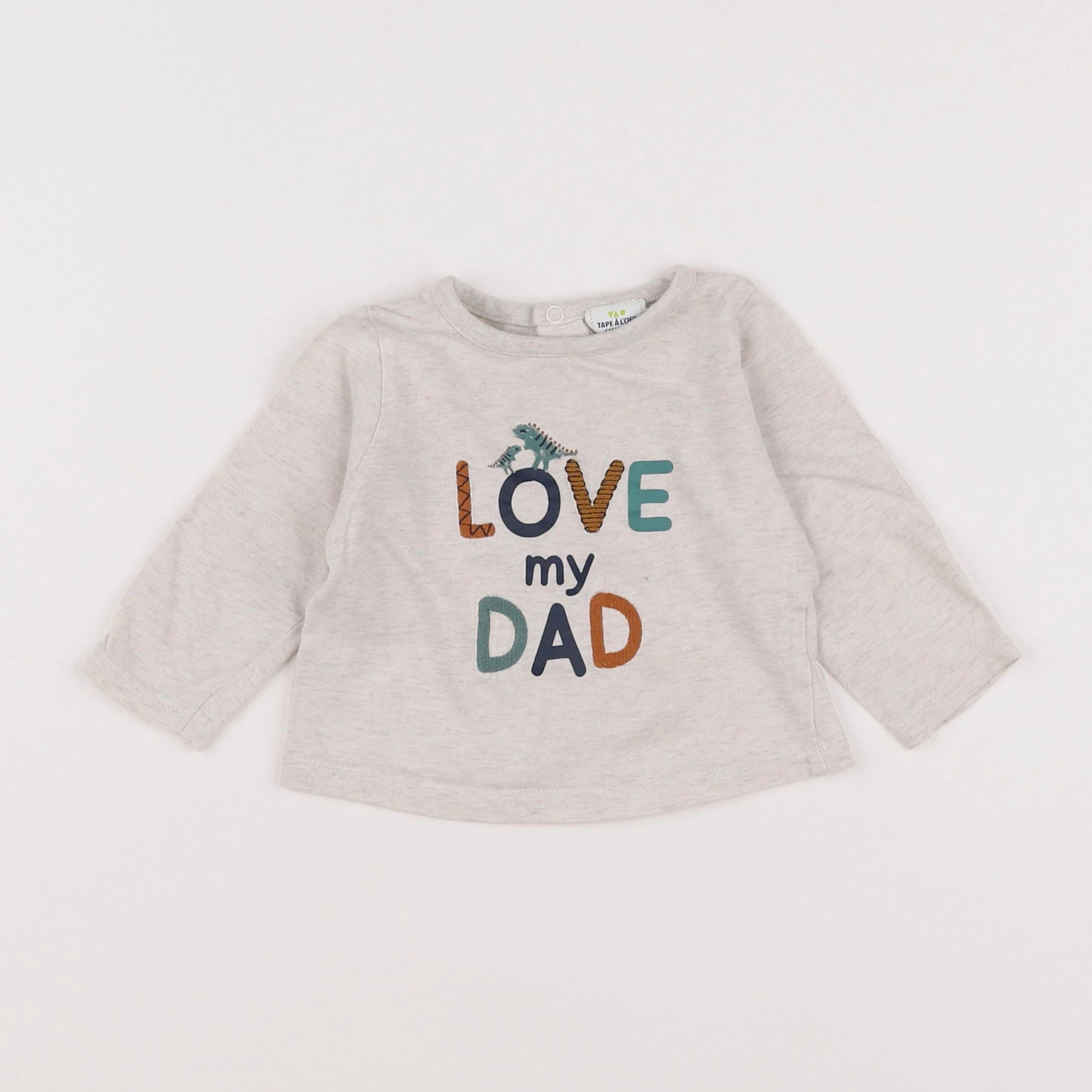 Tape à l'oeil - tee-shirt multicolore - 6 mois