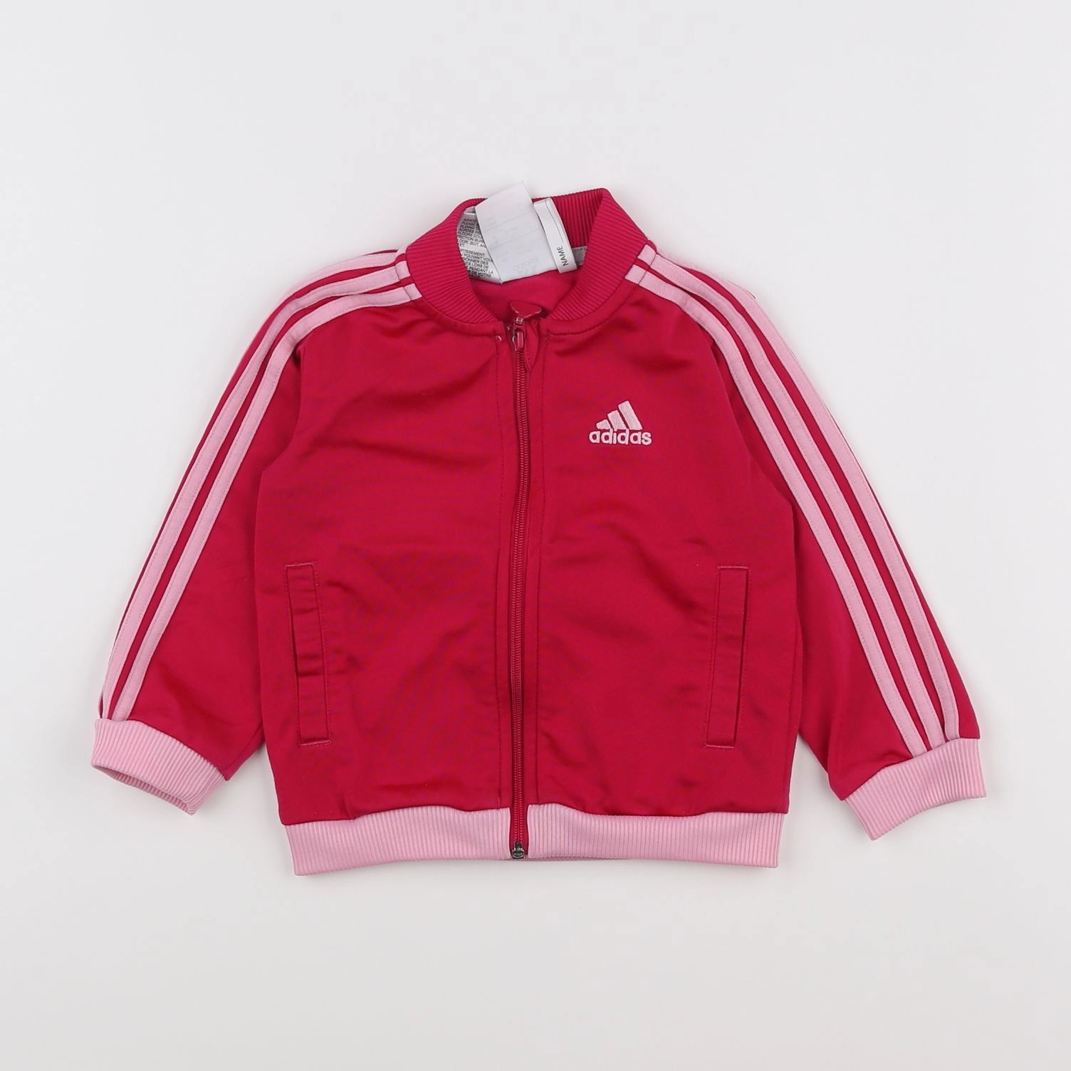 Adidas - sweat rose - 12 mois