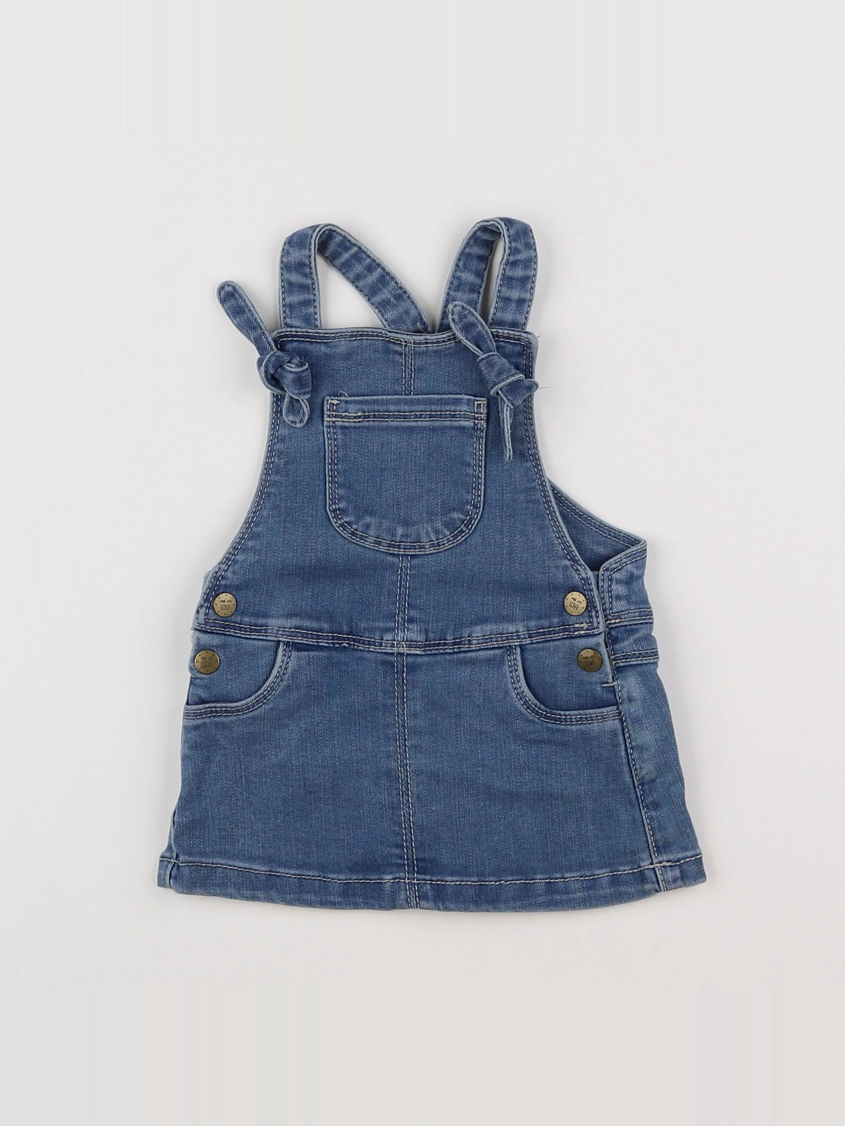 Tape à l'oeil - robe bleu - 6 mois