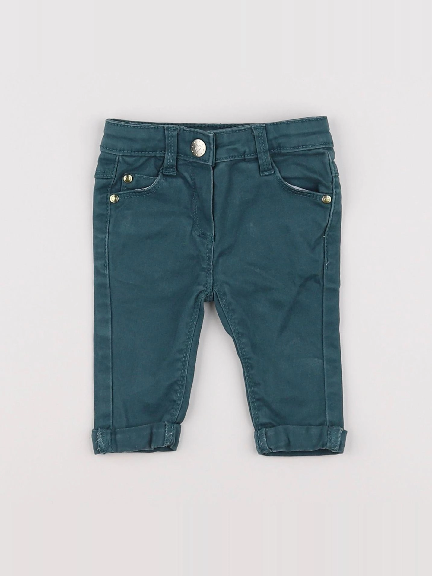 Tape à l'oeil - pantalon vert - 3 mois