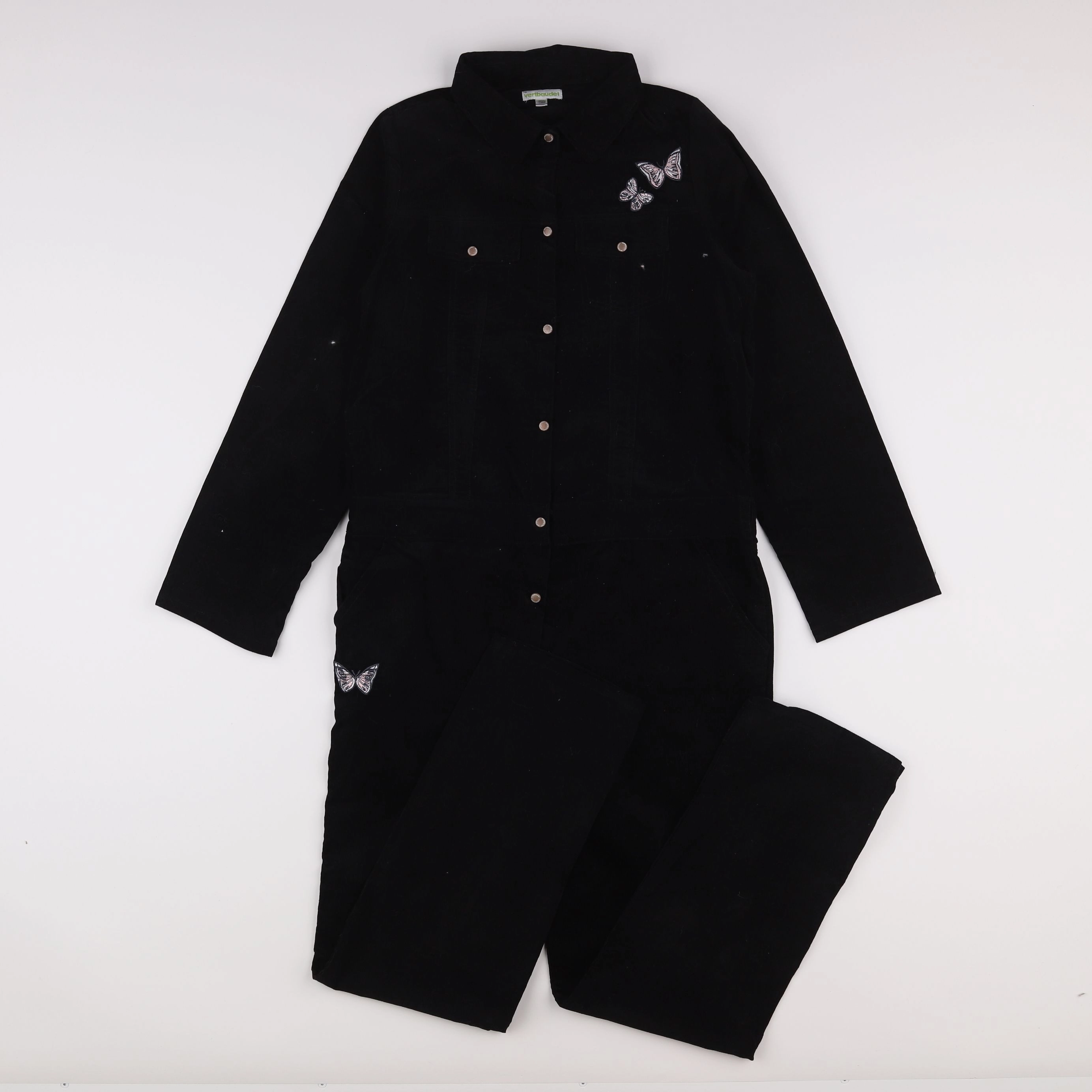 Vertbaudet - combinaison noir - 12 ans
