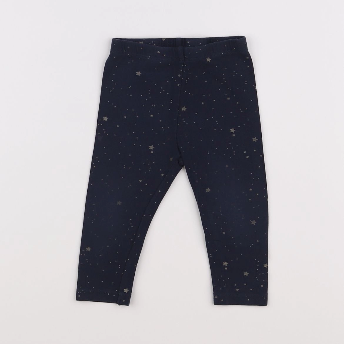 Vertbaudet - legging gris - 12 mois