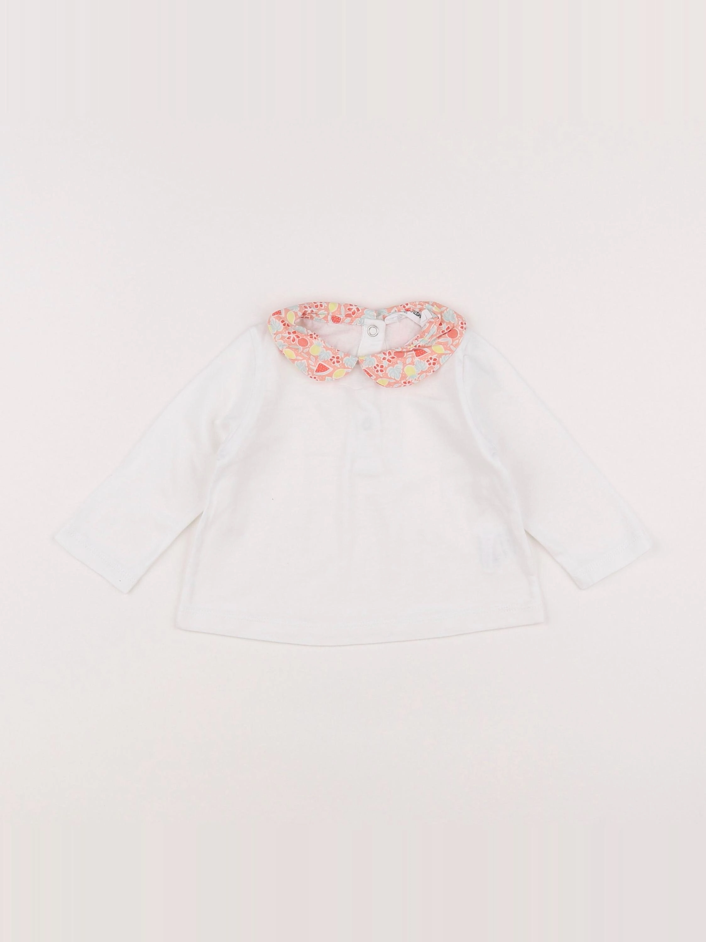 Eden & Victor - tee-shirt blanc - 6 mois