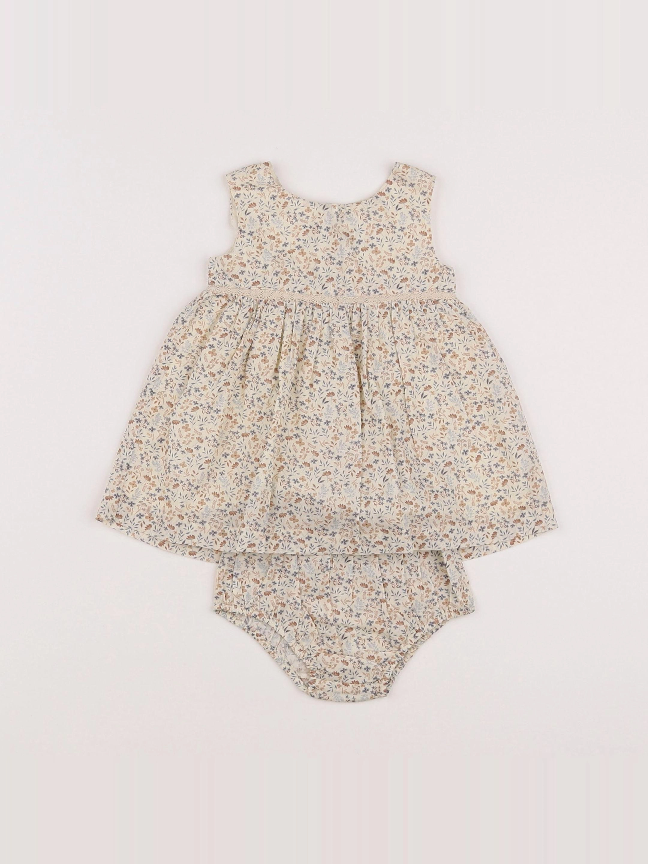 Natalys - robe multicolore - 1 mois