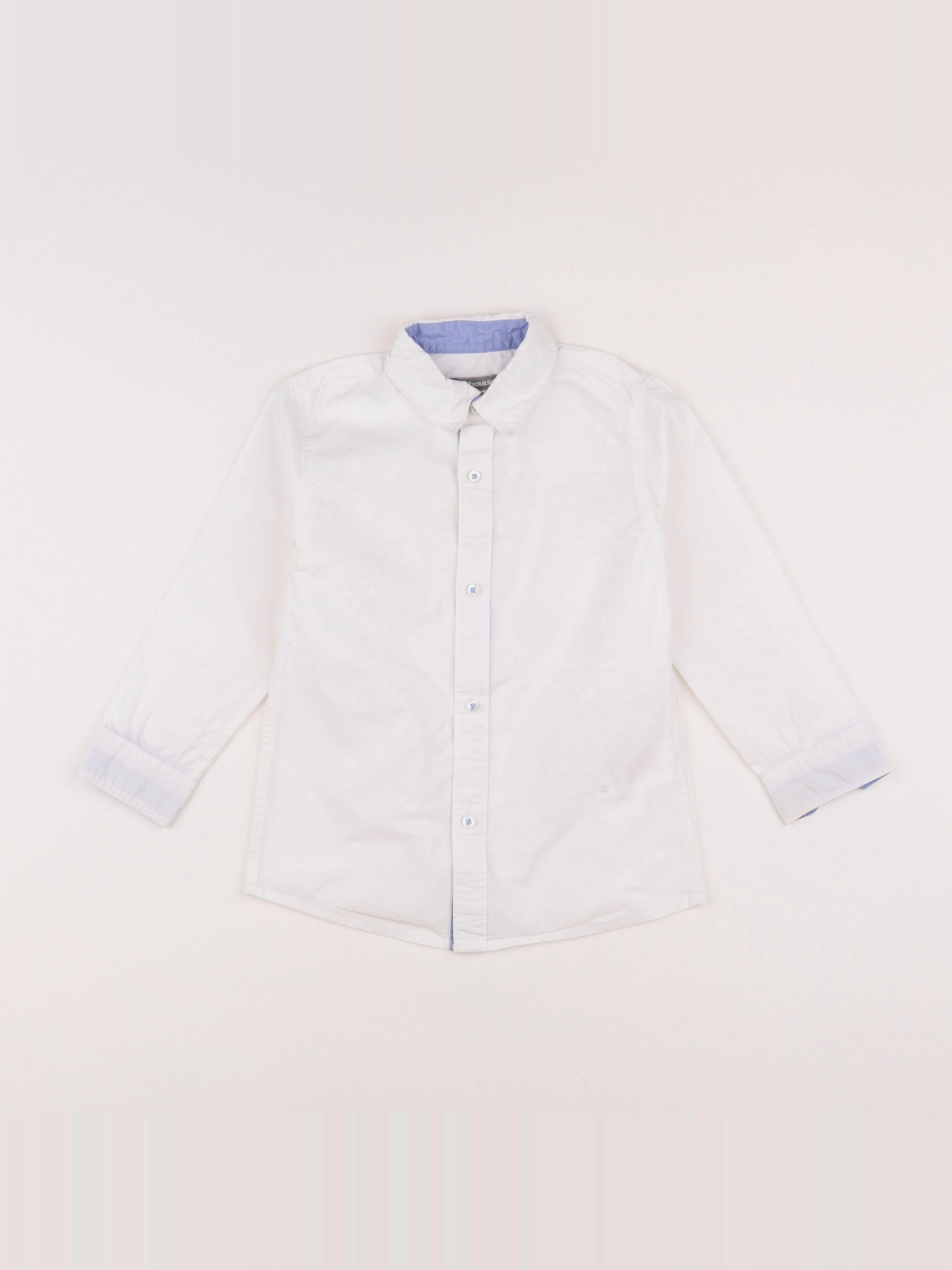 Vertbaudet - chemise blanc - 4 ans
