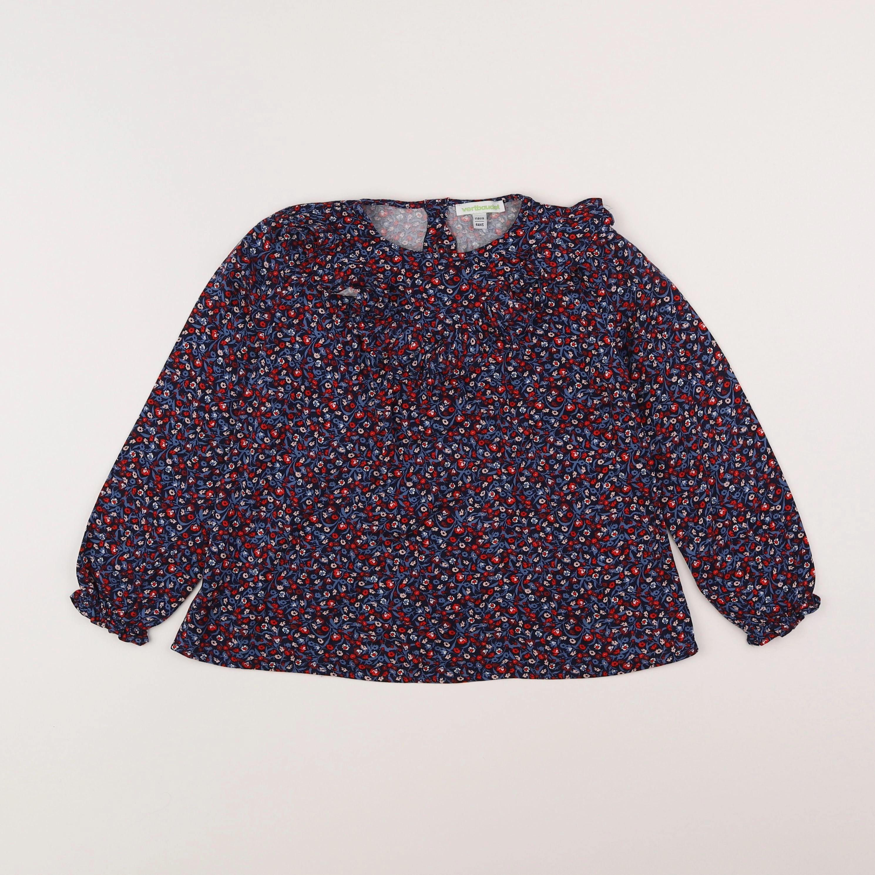 Vertbaudet - blouse multicolore - 6 ans