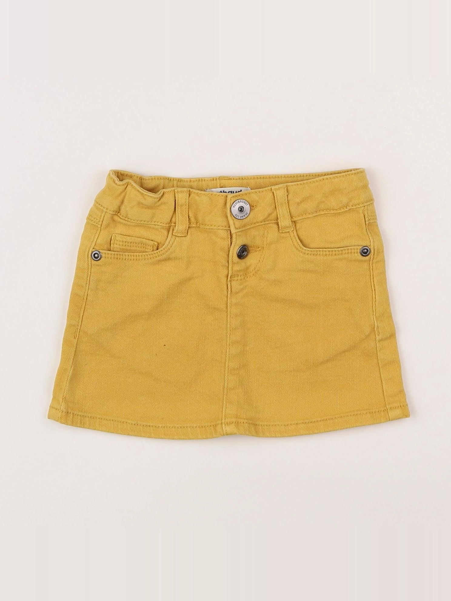 Vertbaudet - jupe jaune - 2 ans