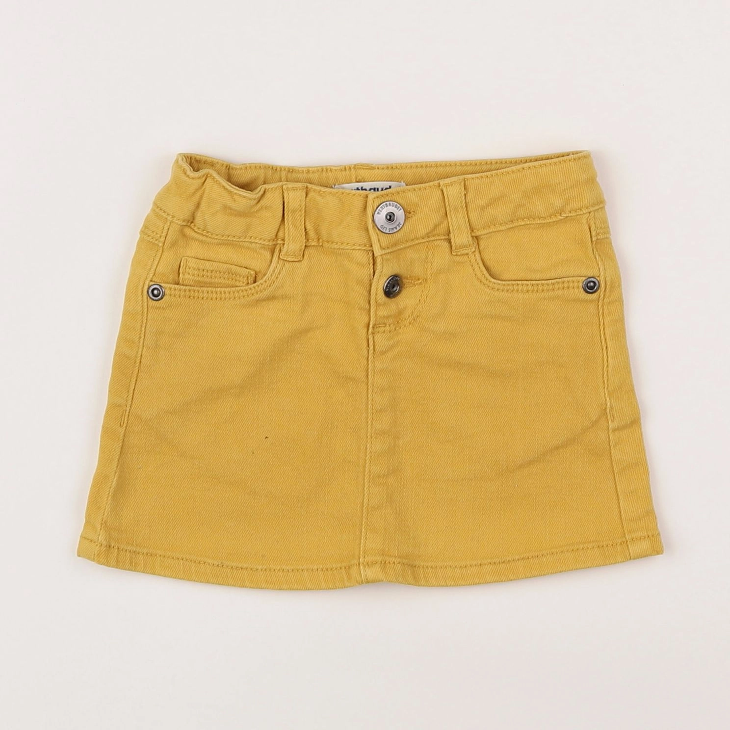 Vertbaudet - jupe jaune - 2 ans