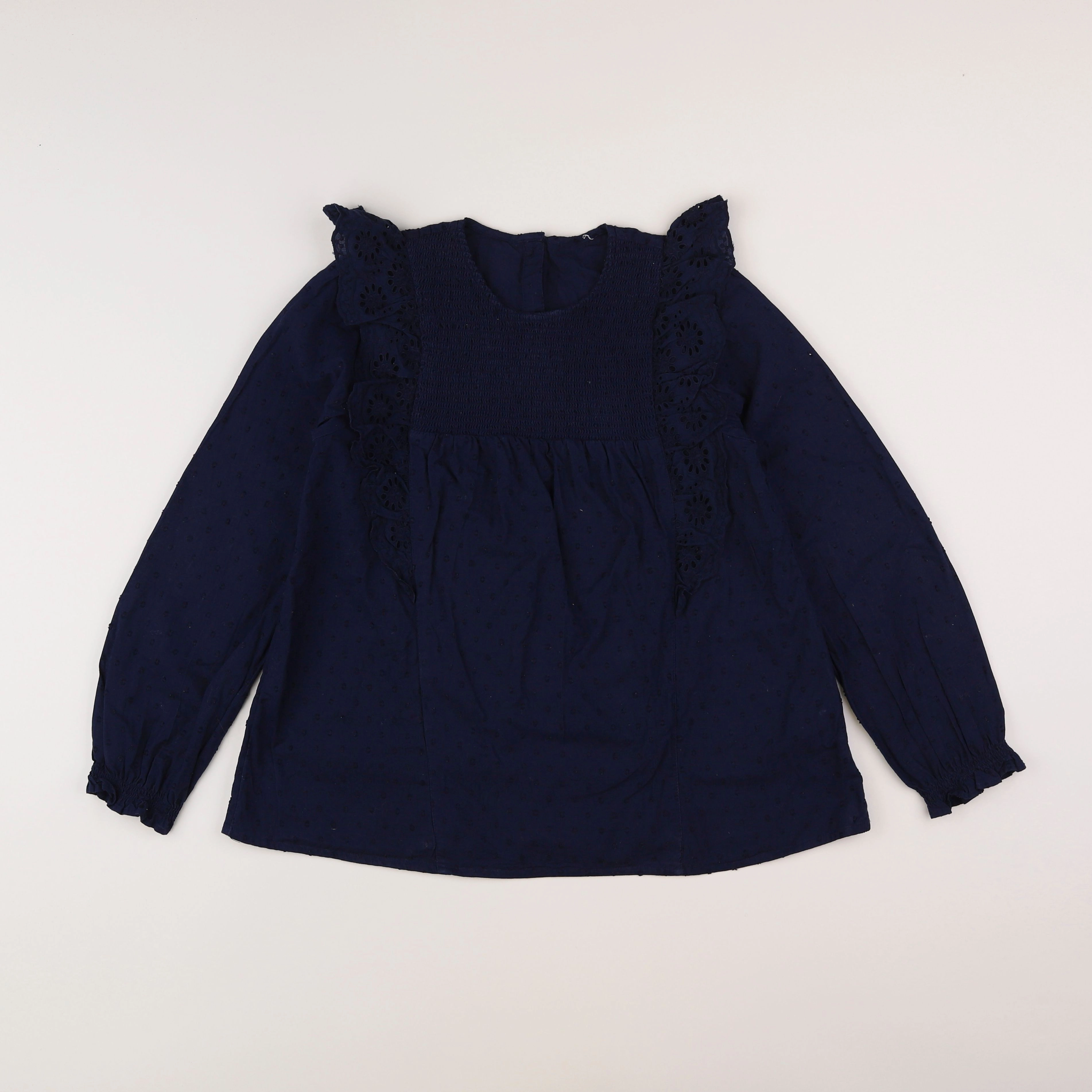 Vertbaudet - blouse bleu - 14 ans