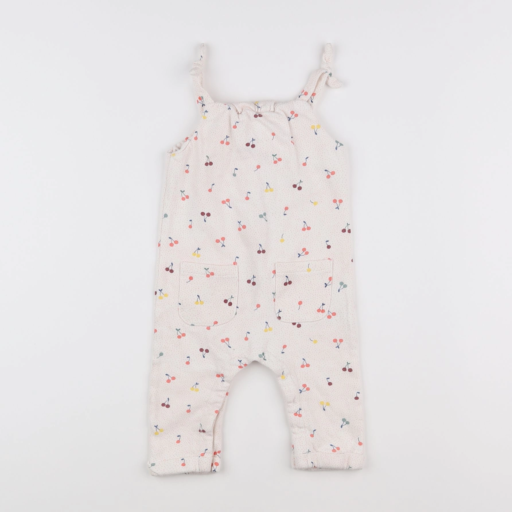 Vertbaudet - combinaison beige - 12 mois