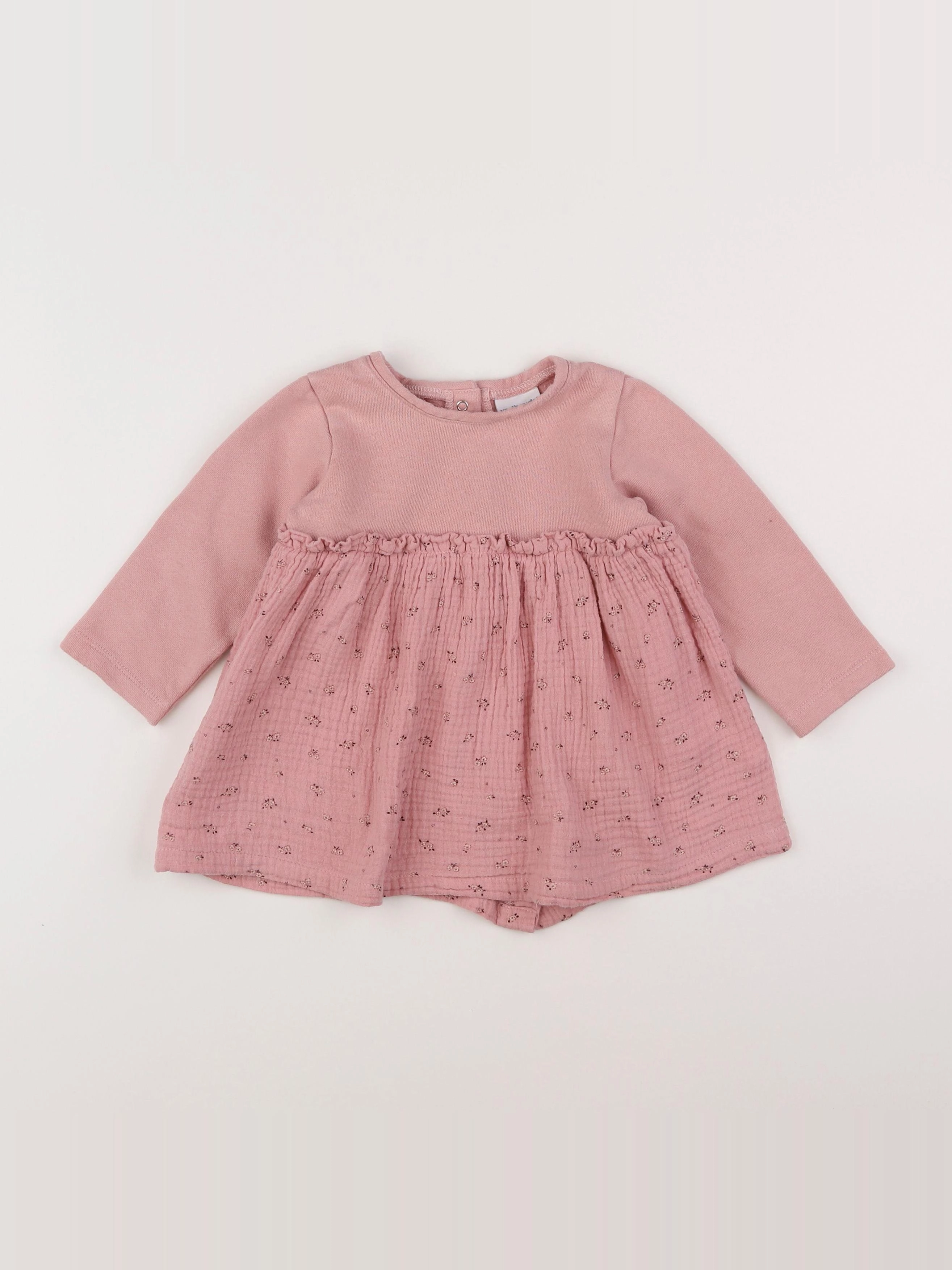 Vertbaudet - robe rose - 18 mois