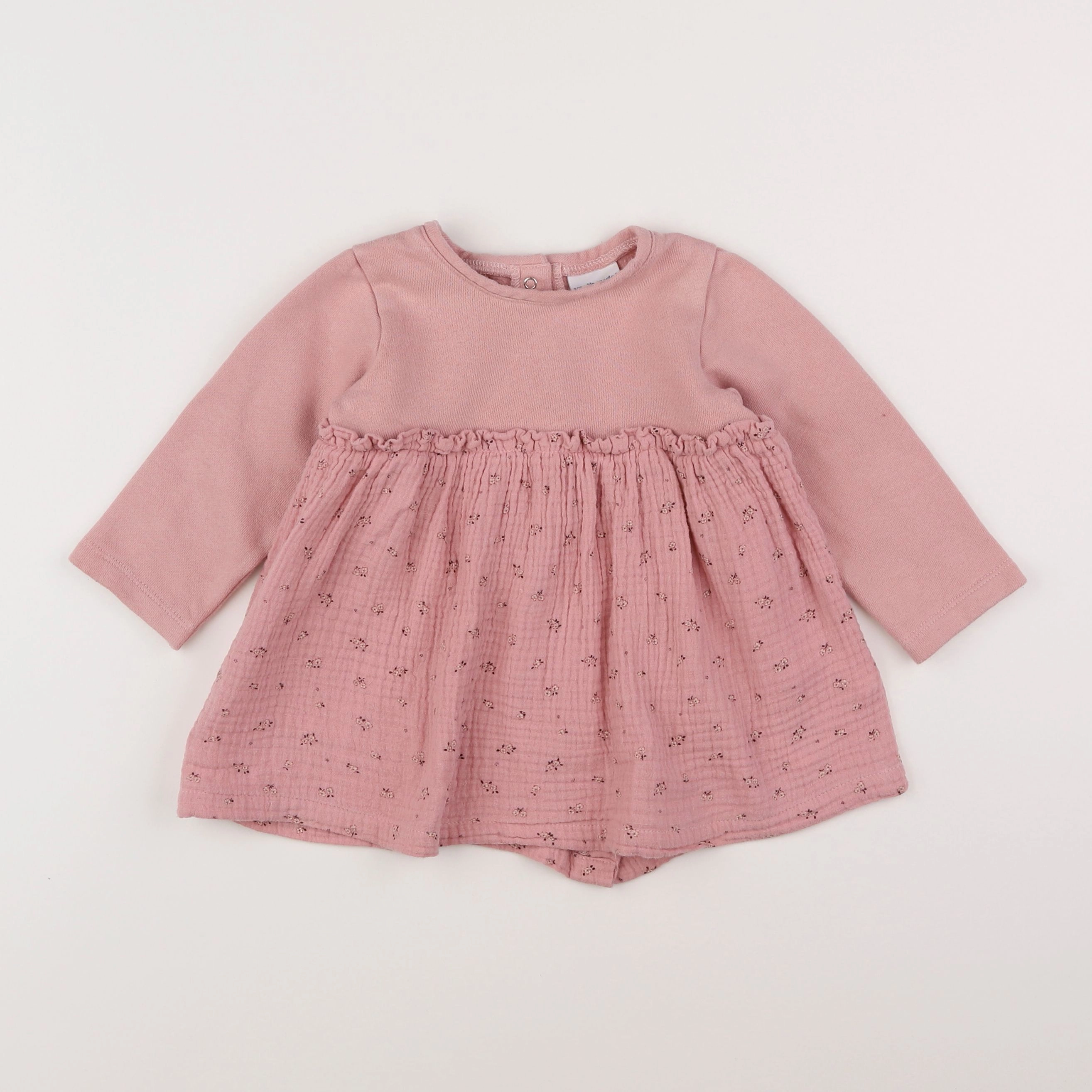 Vertbaudet - robe rose - 18 mois