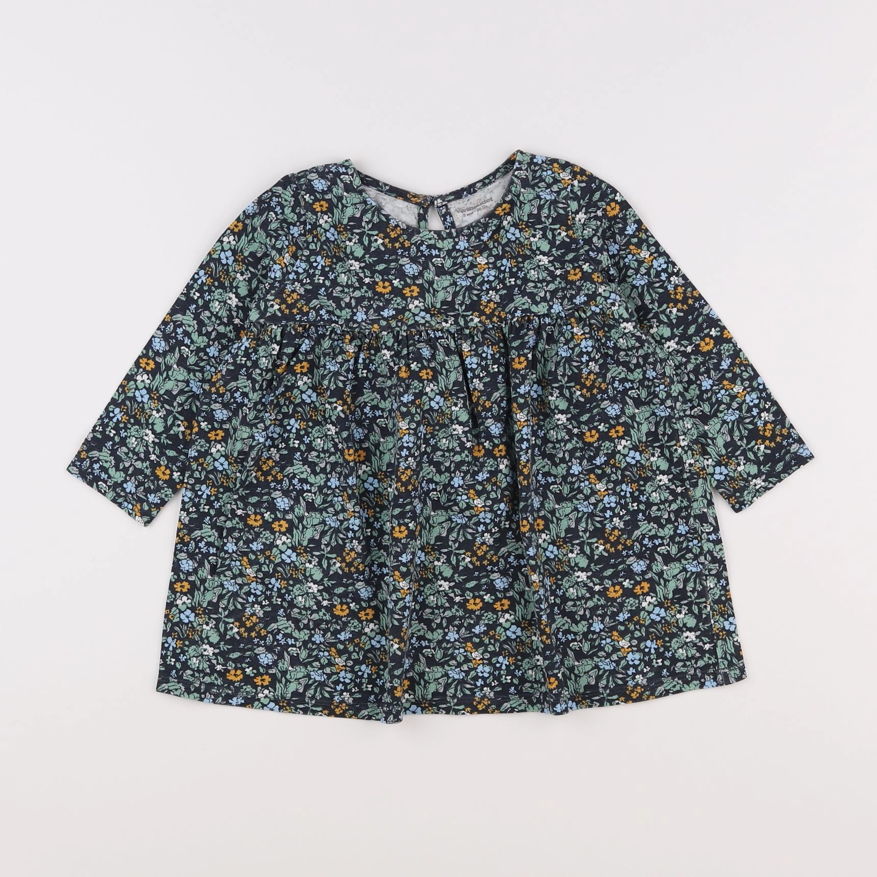 Vertbaudet - robe multicolore - 2 ans
