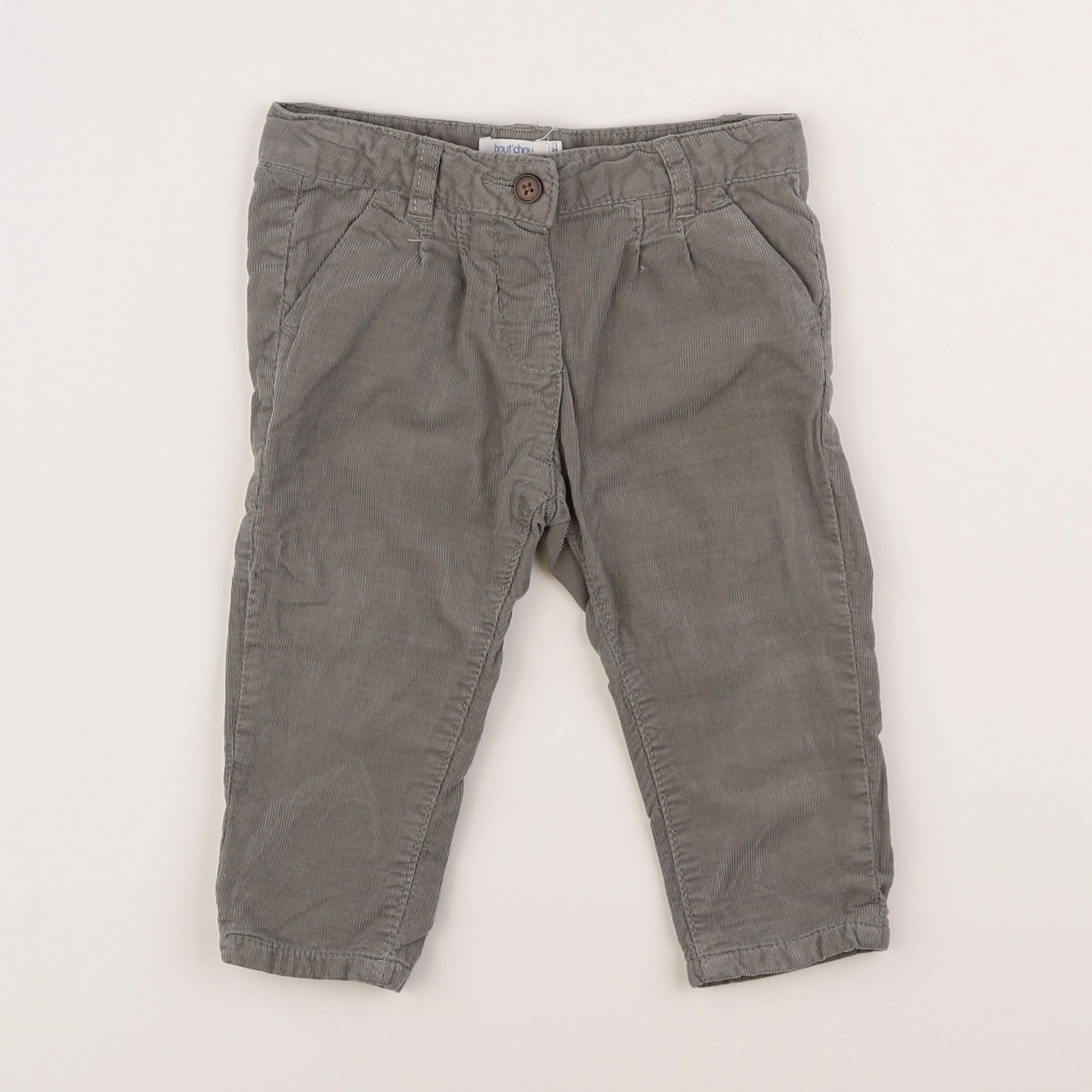 Boutchou - pantalon vert - 9 mois