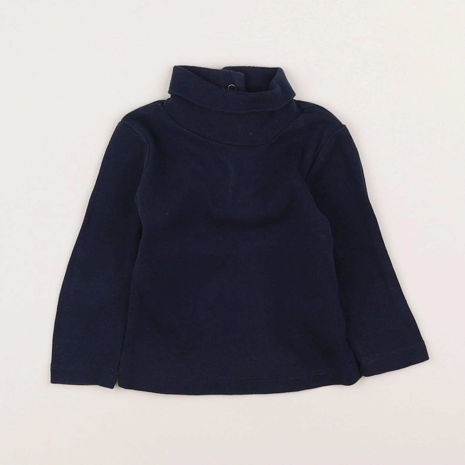 Vertbaudet - sous-pull bleu - 6 mois