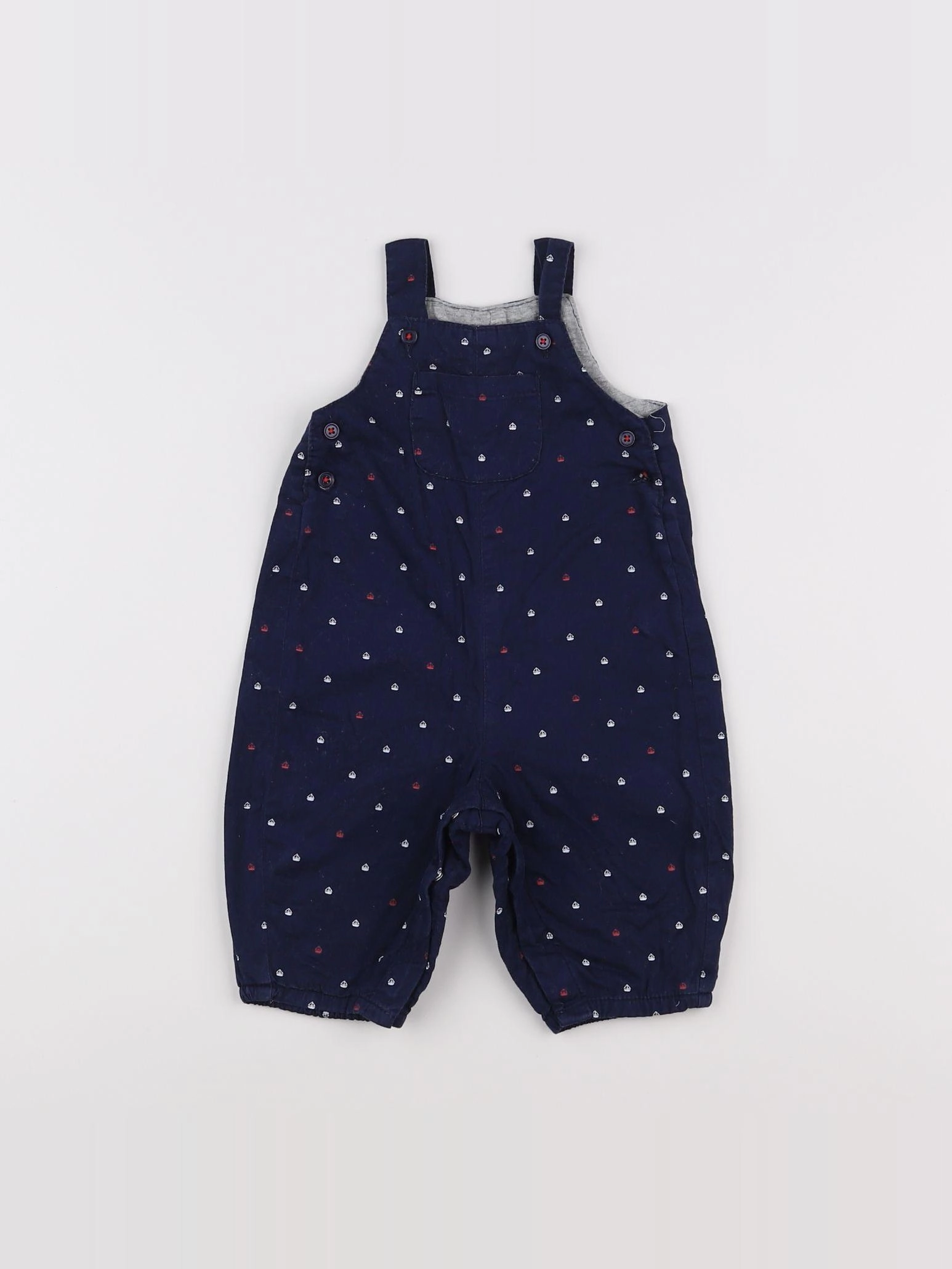 Boutchou - salopette bleu - 3 mois