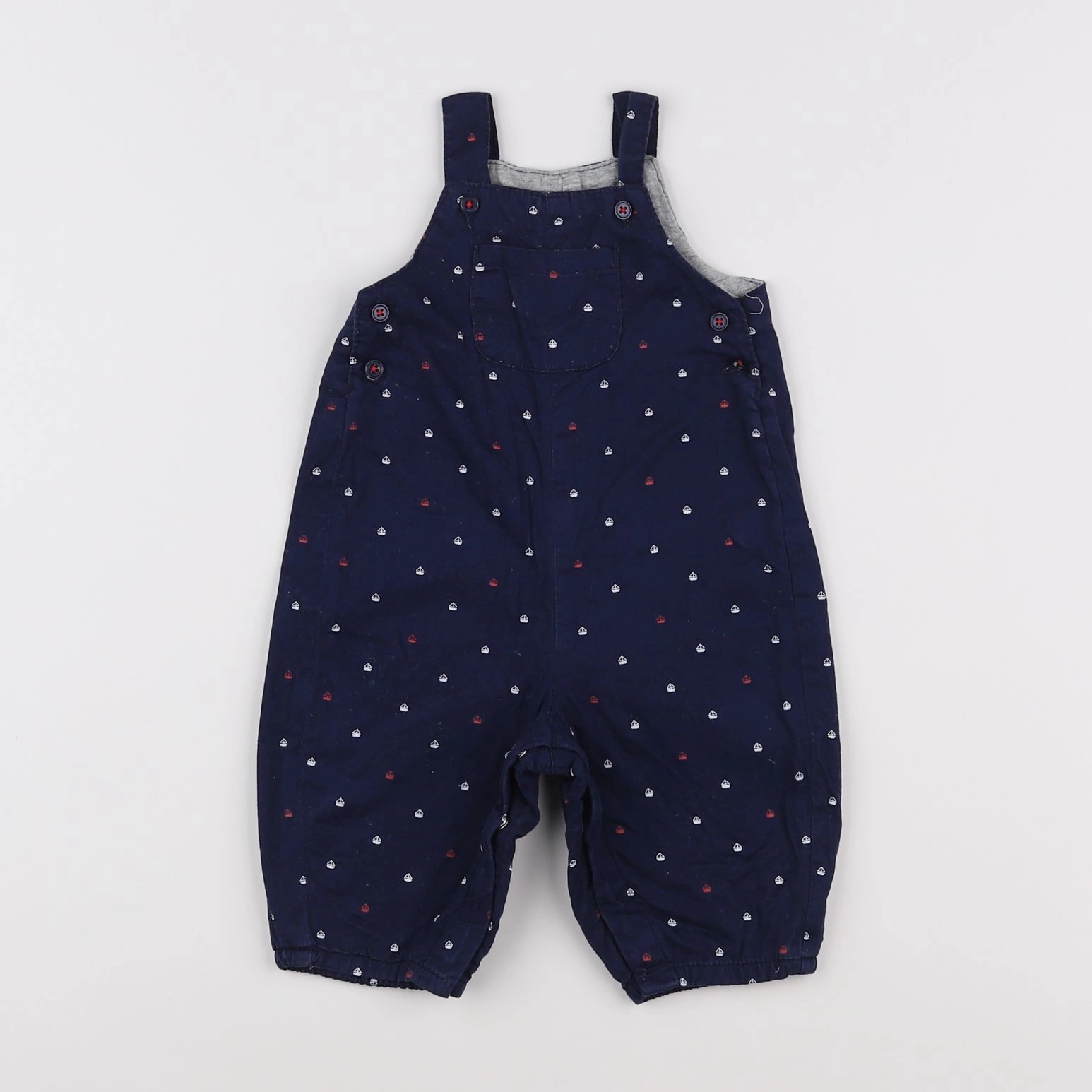 Boutchou - salopette bleu - 3 mois