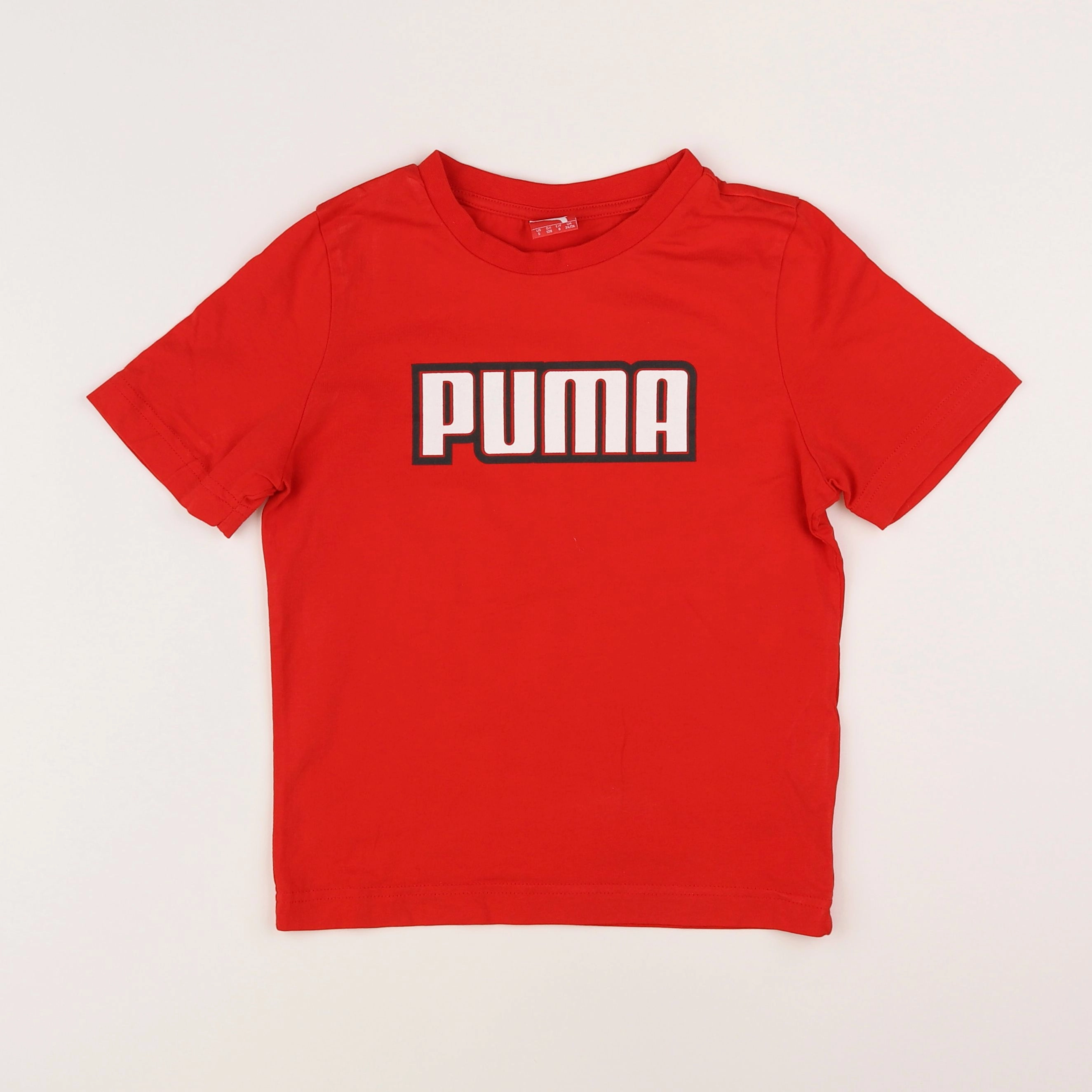 Puma - tee-shirt rouge - 8 ans