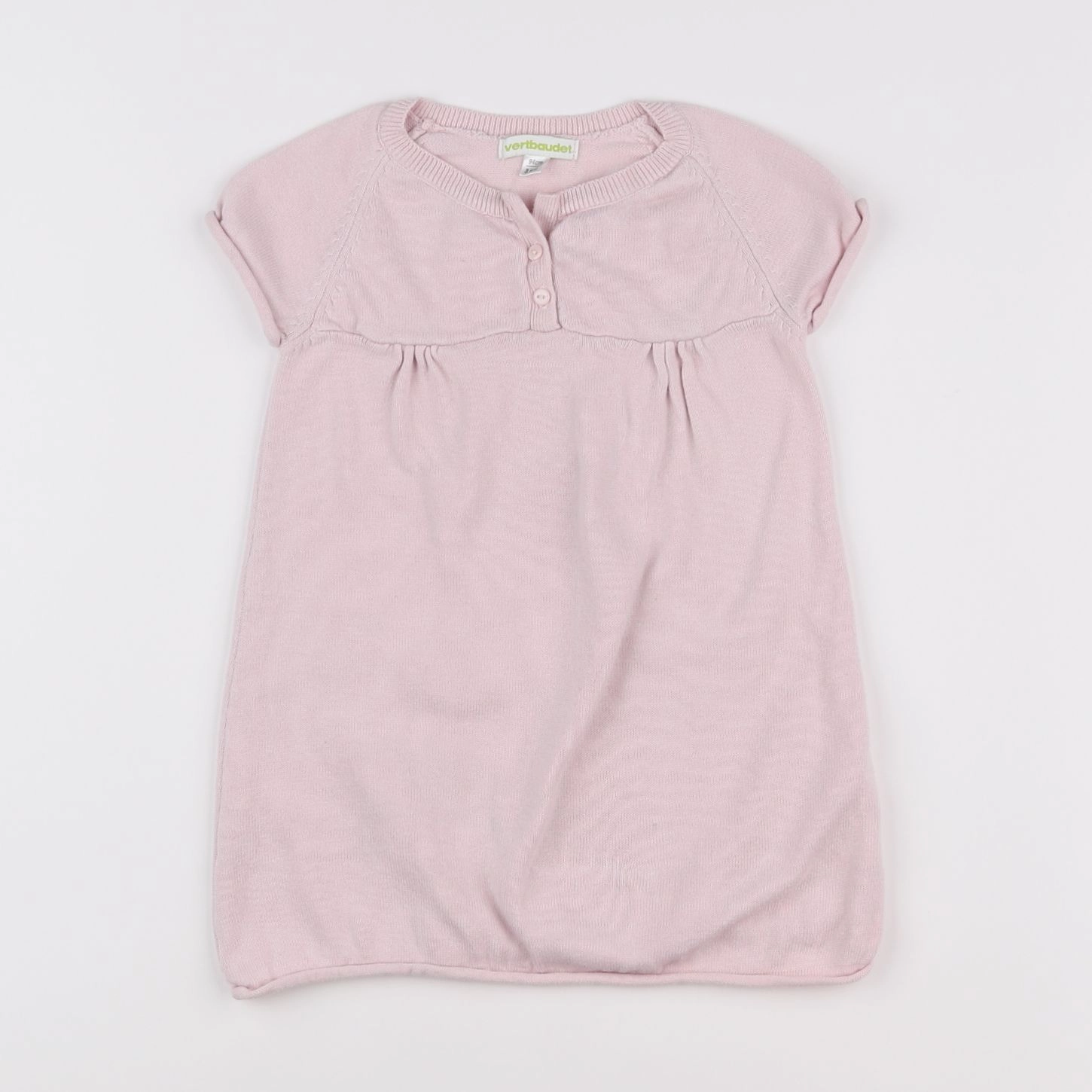 Vertbaudet - robe rose - 3 ans
