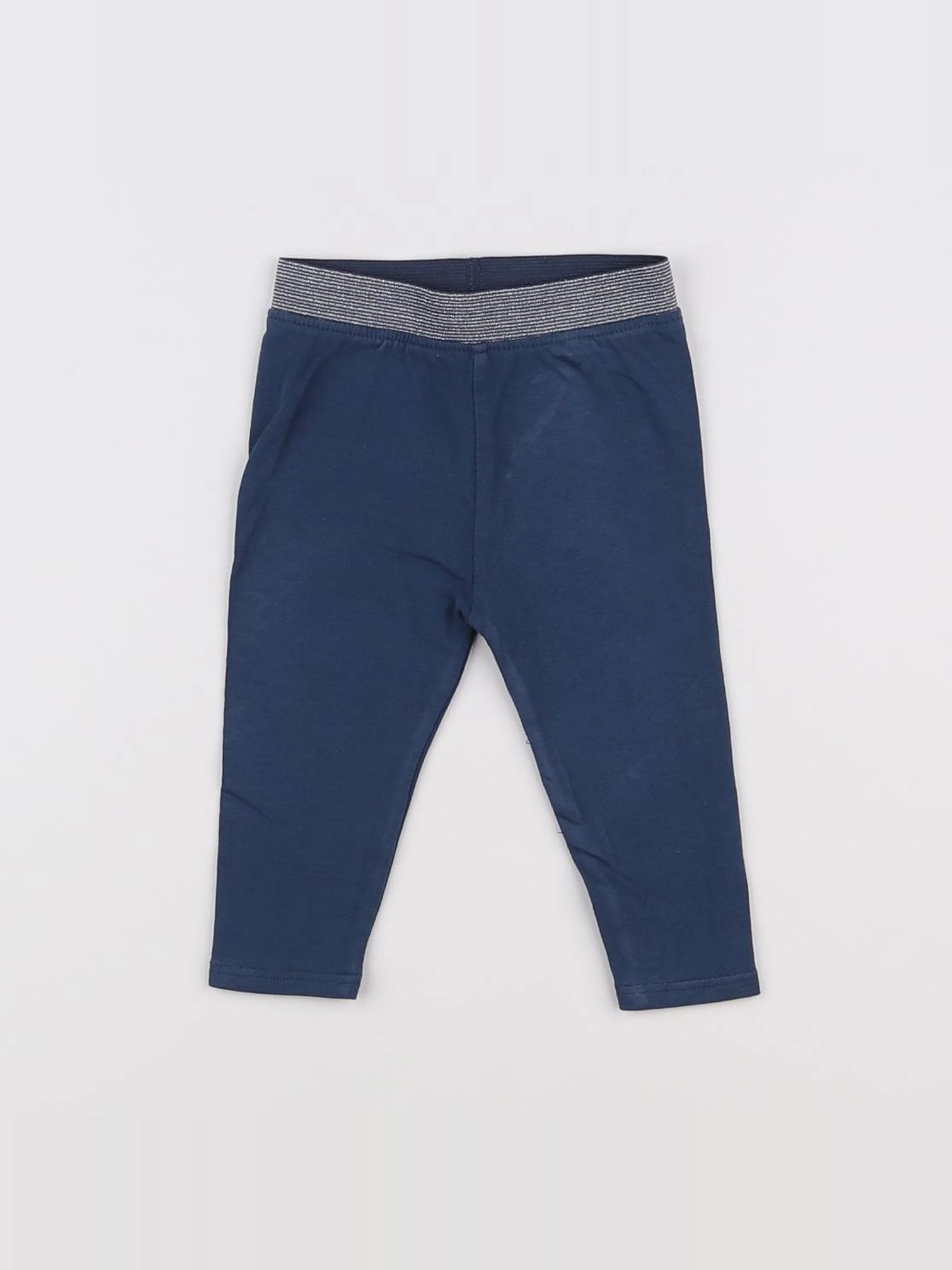 Vertbaudet - legging bleu - 6 mois