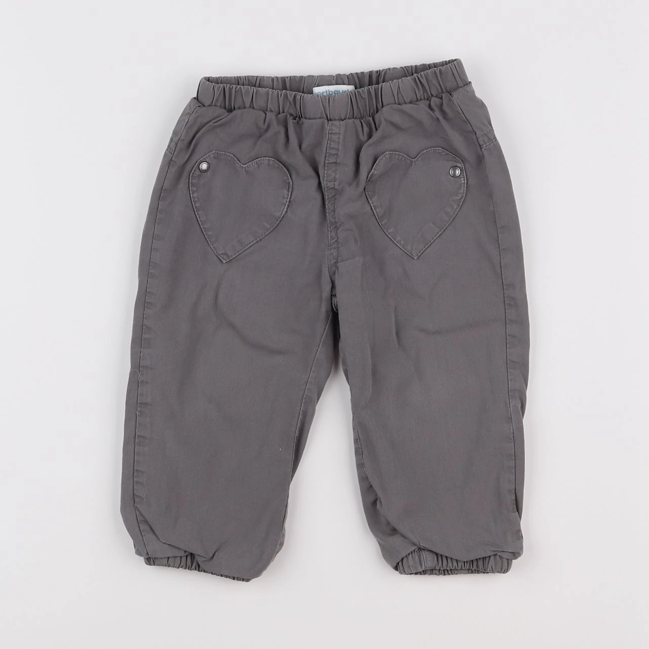Vertbaudet - pantalon gris - 18 mois