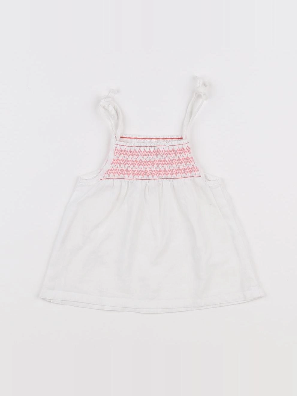 Vertbaudet - blouse blanc - 3 mois