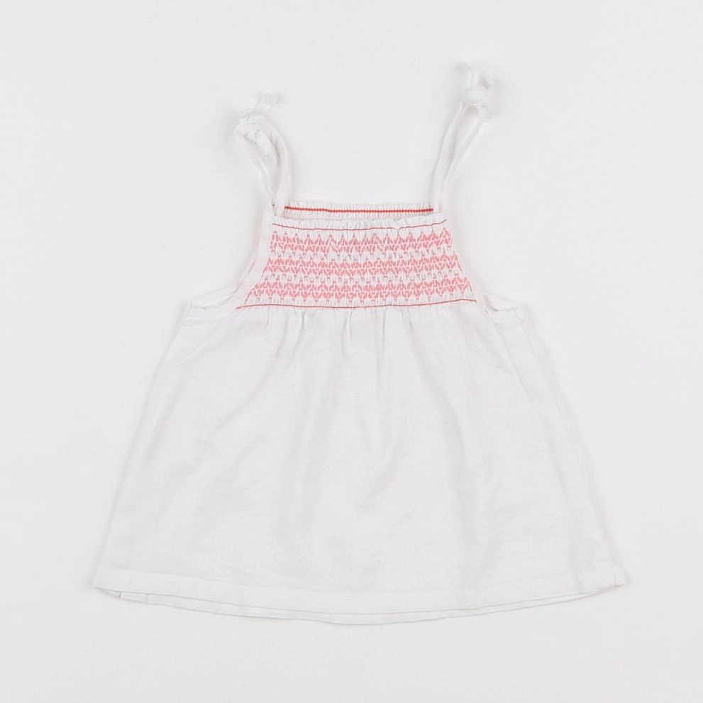 Vertbaudet - blouse blanc - 3 mois